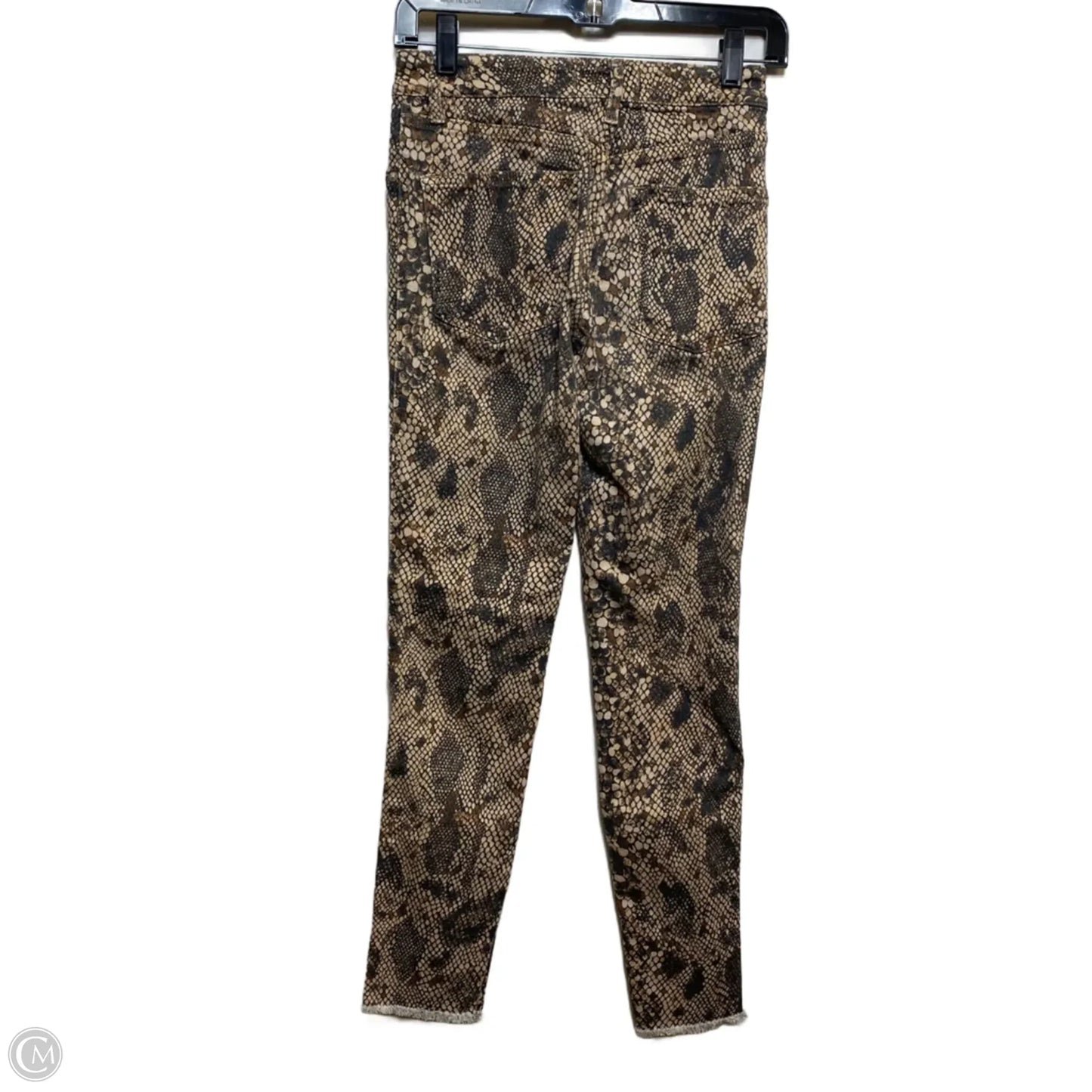 Jeans Skinny By We The Free In Snakeskin Print, Size: 4