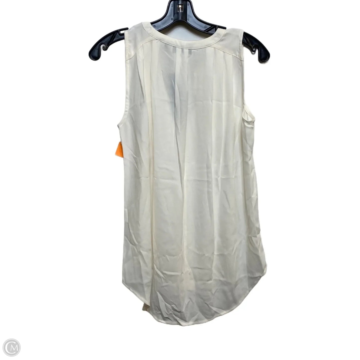 Top Sleeveless By Apt 9 In Cream, Size: Xs