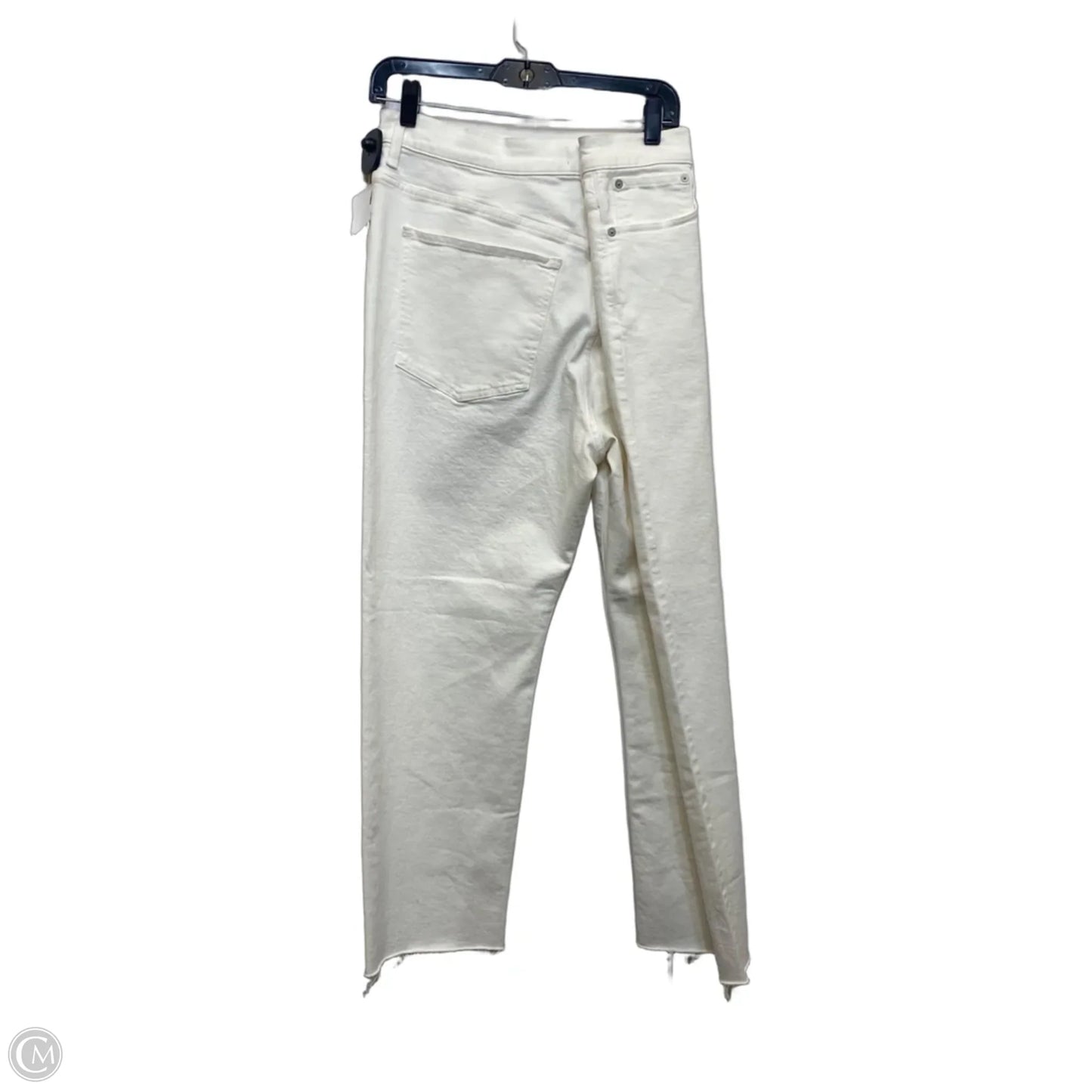 Jeans Skinny By Levis In White Denim, Size: 14