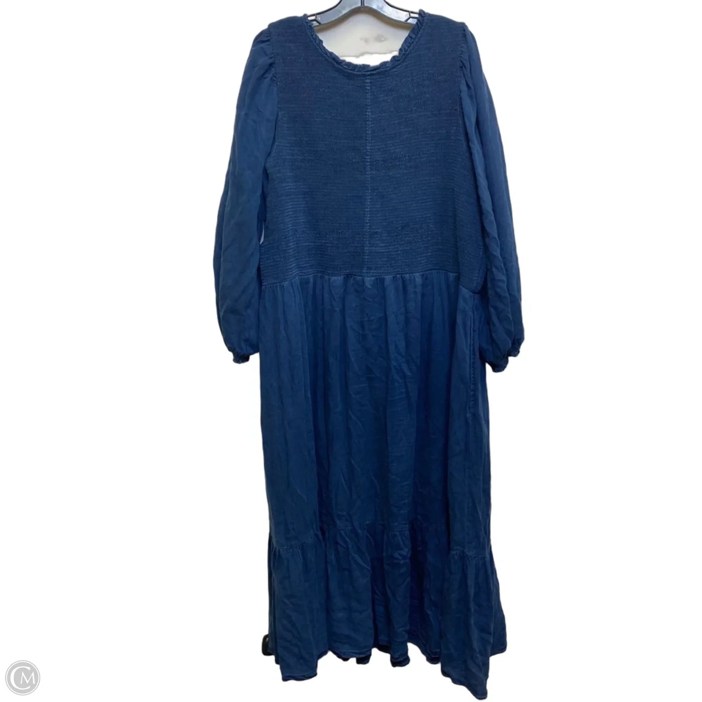 Dress Casual Maxi By Old Navy In Blue, Size: 4x