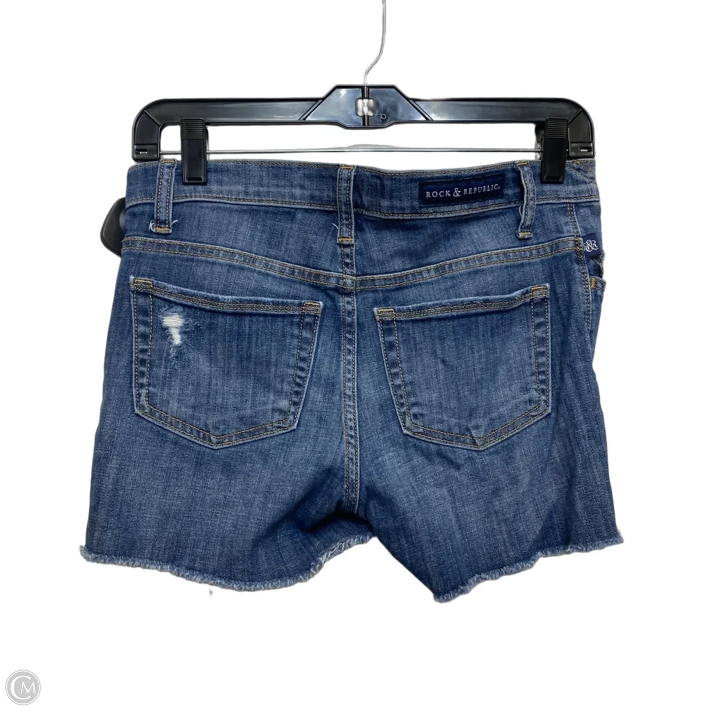 Shorts By Rock And Republic In Blue Denim, Size: 4