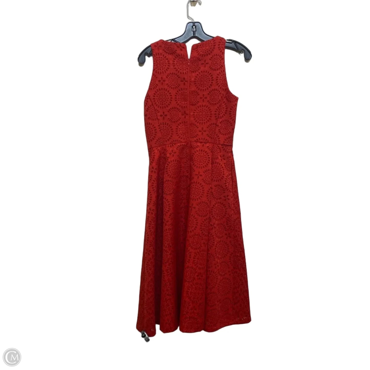 Dress Casual Midi By Katherine Kelly In Red, Size: Xs
