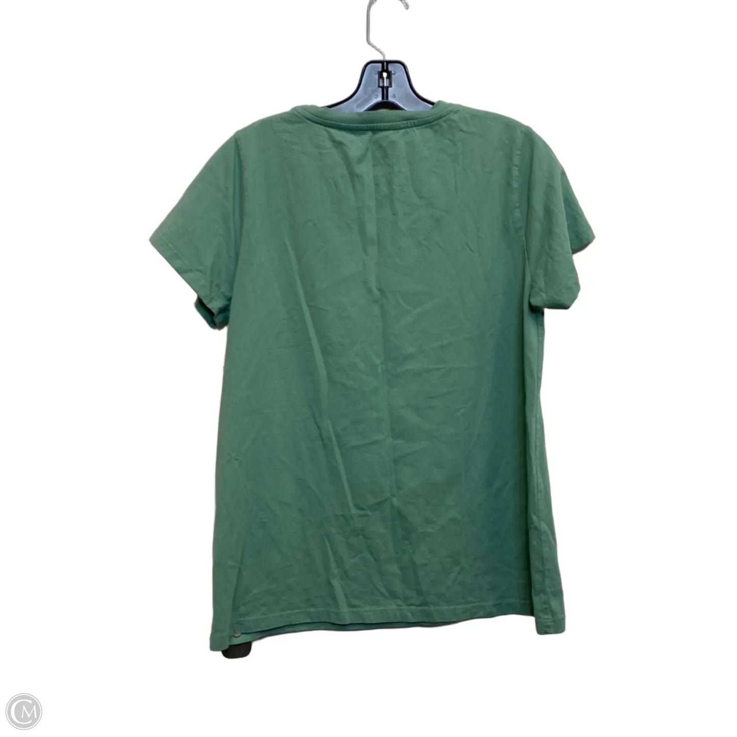 Top Short Sleeve By Disney In Green, Size: M