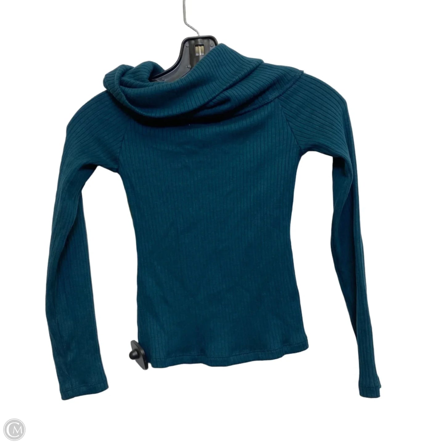 Top Long Sleeve By Madewell In Blue, Size: Xxs