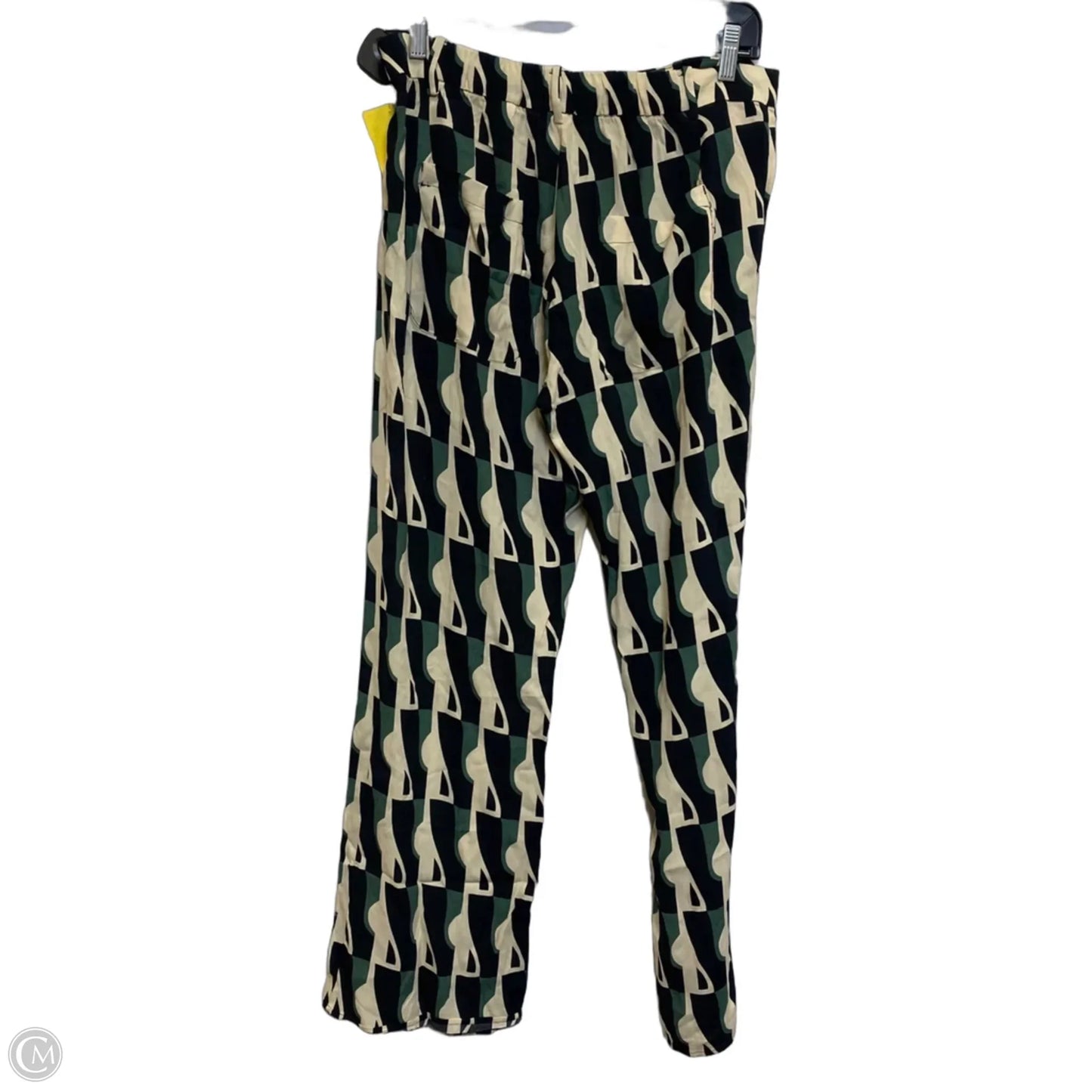 Pants Set 2pc By Zara In Black & Green, Size: M