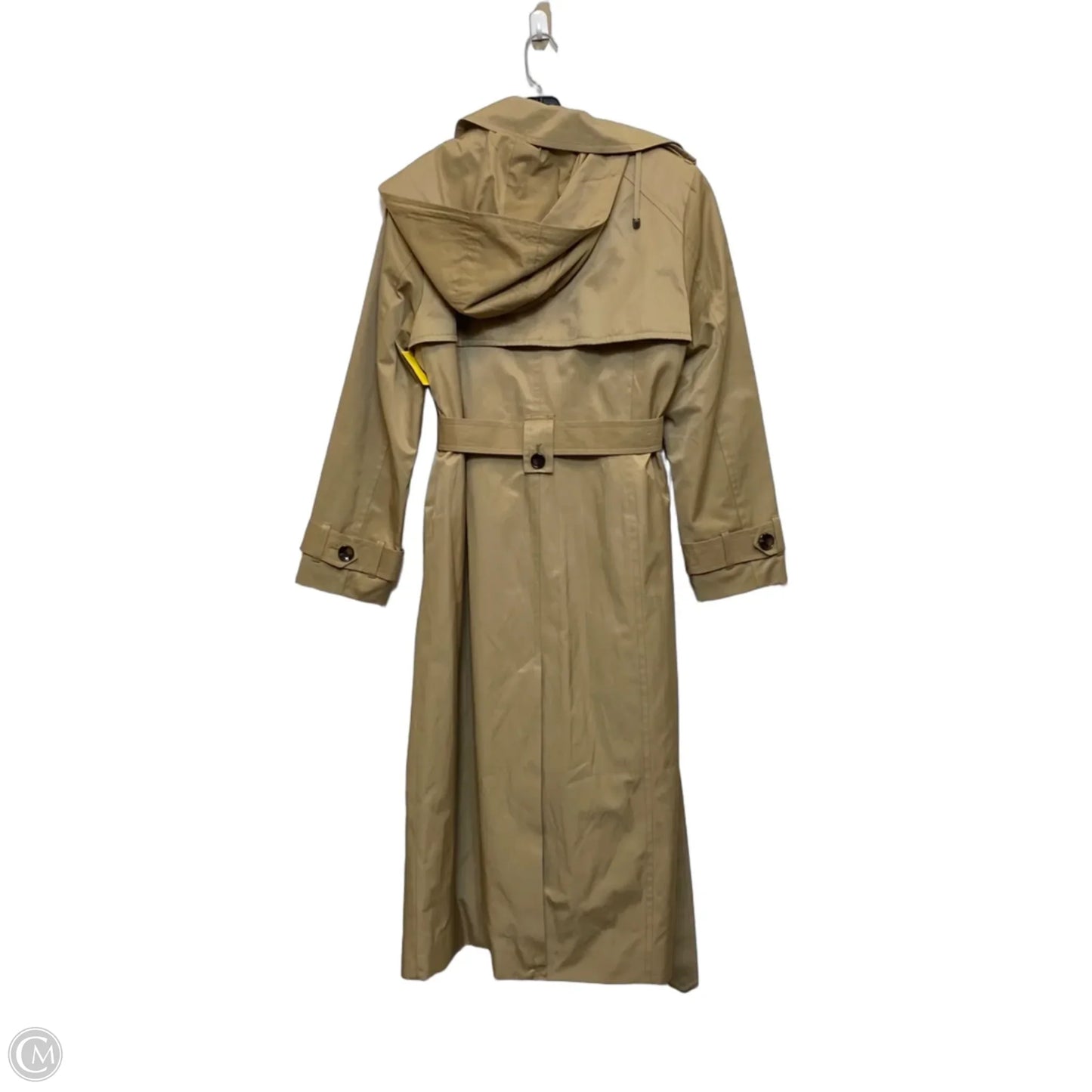 Coat Trench Coat By London Fog In Tan, Size: L