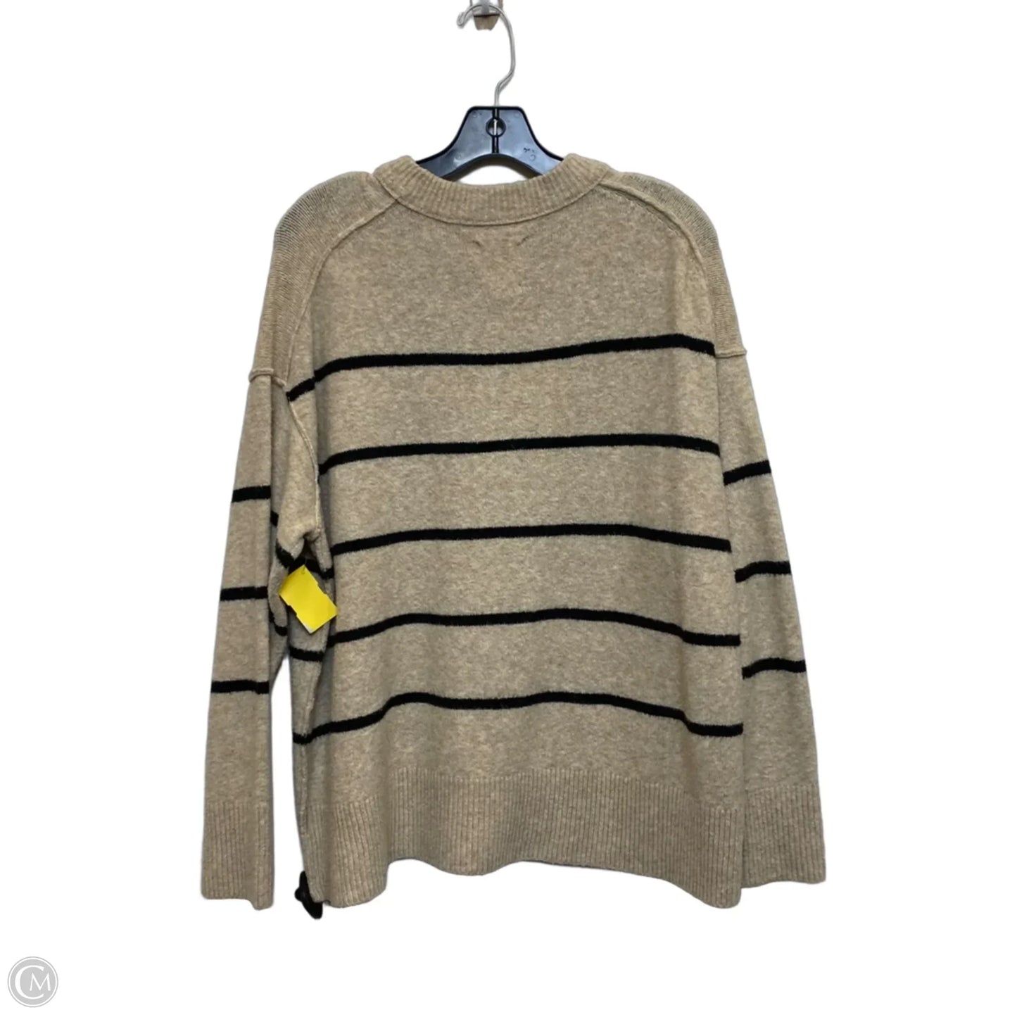 Sweater By Aerie In Black & Tan, Size: S