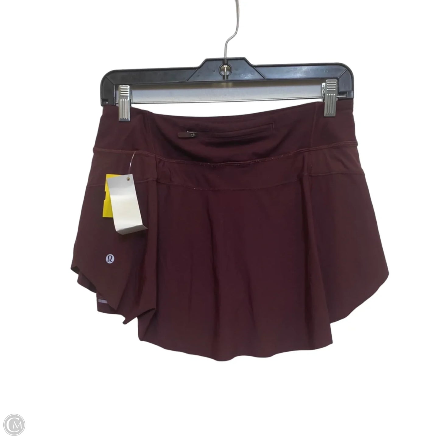 Athletic Skort Designer By Lululemon In Purple, Size: S