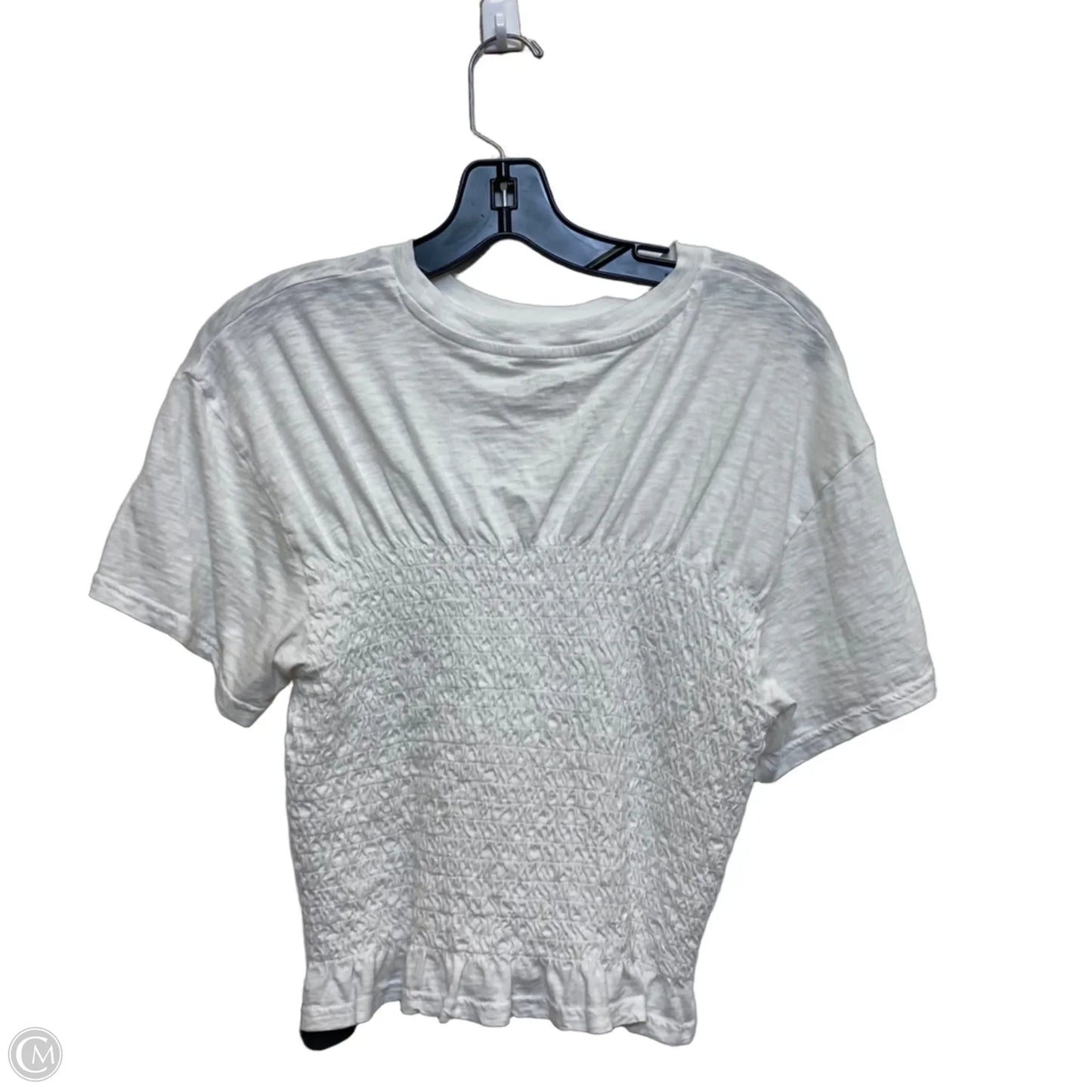 Top Short Sleeve By Aerie In White, Size: M