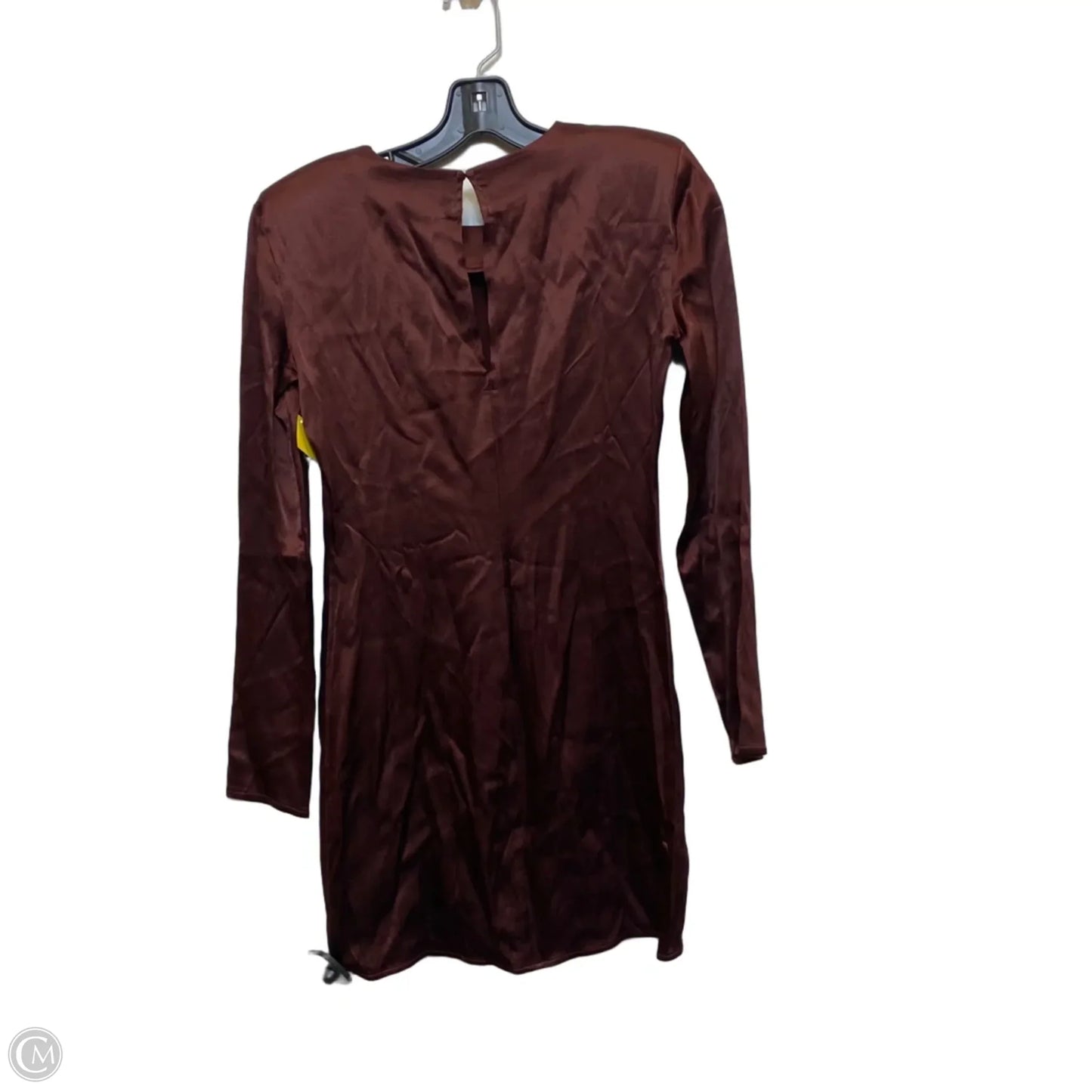 Dress Casual Short By Zara In Brown, Size: S