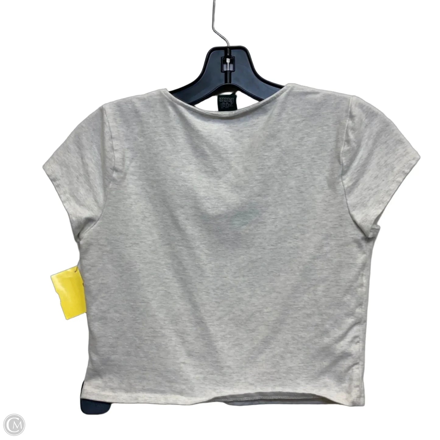 Top Short Sleeve Basic By Wild Fable In Grey, Size: M