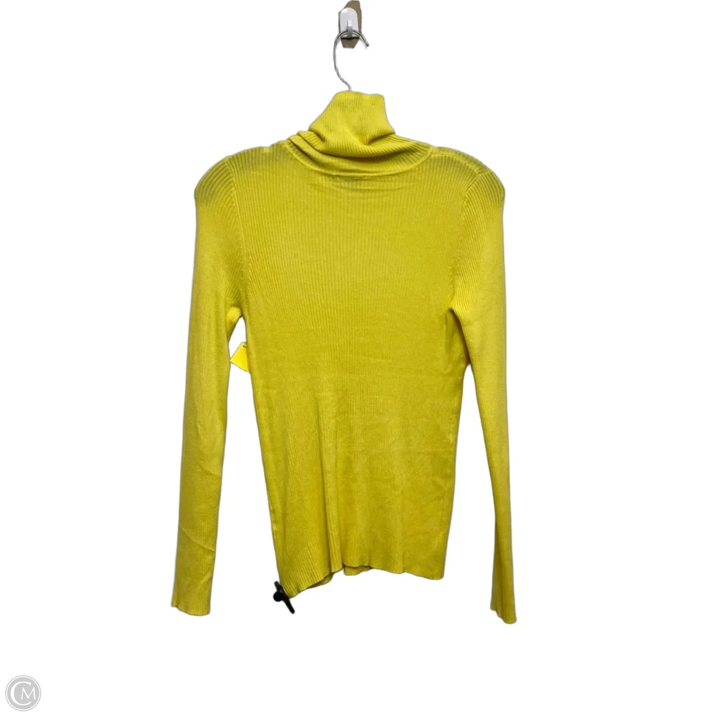 Top Long Sleeve By Fashion Nova In Yellow, Size: L