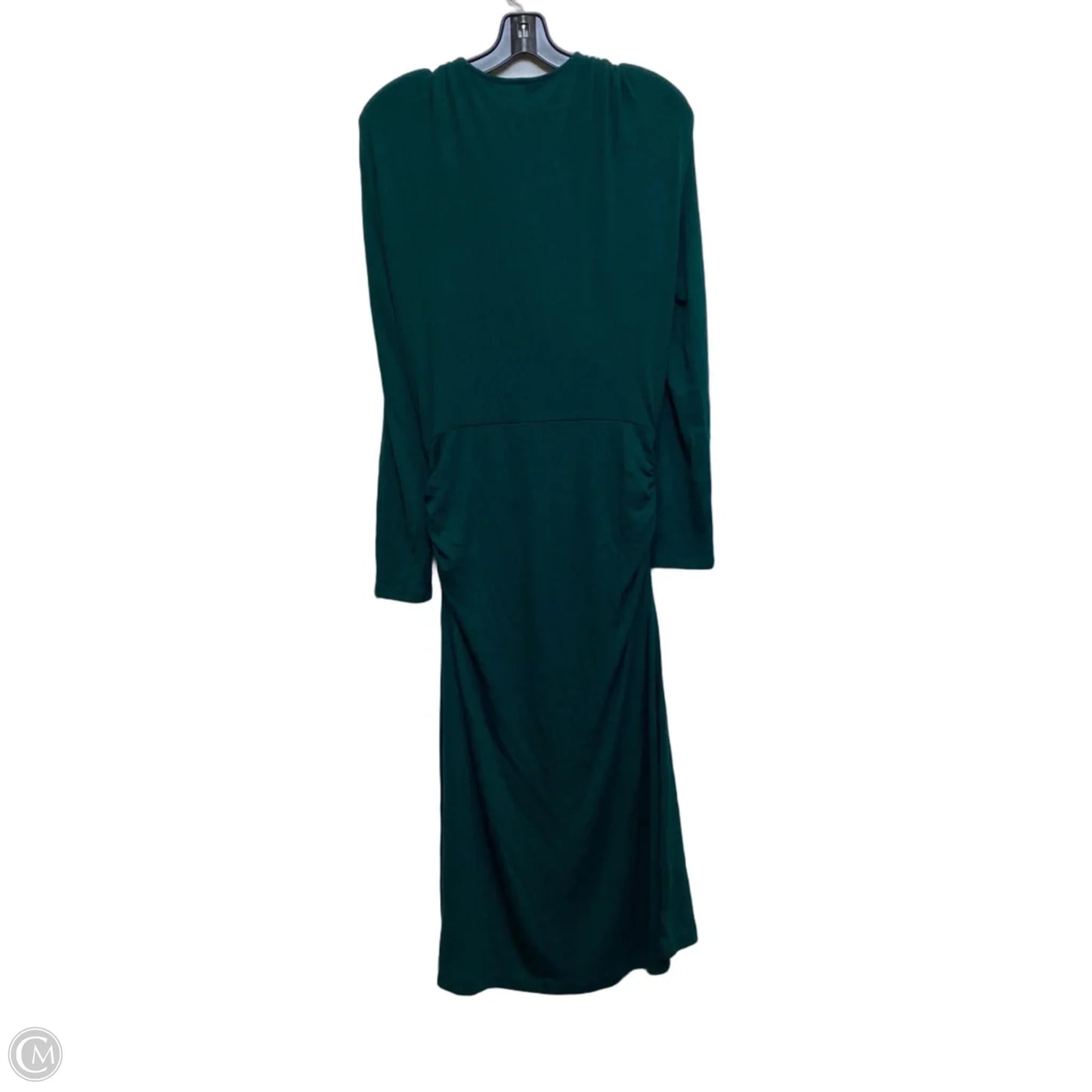 Dress Casual Midi By Banana Republic In Green, Size: M