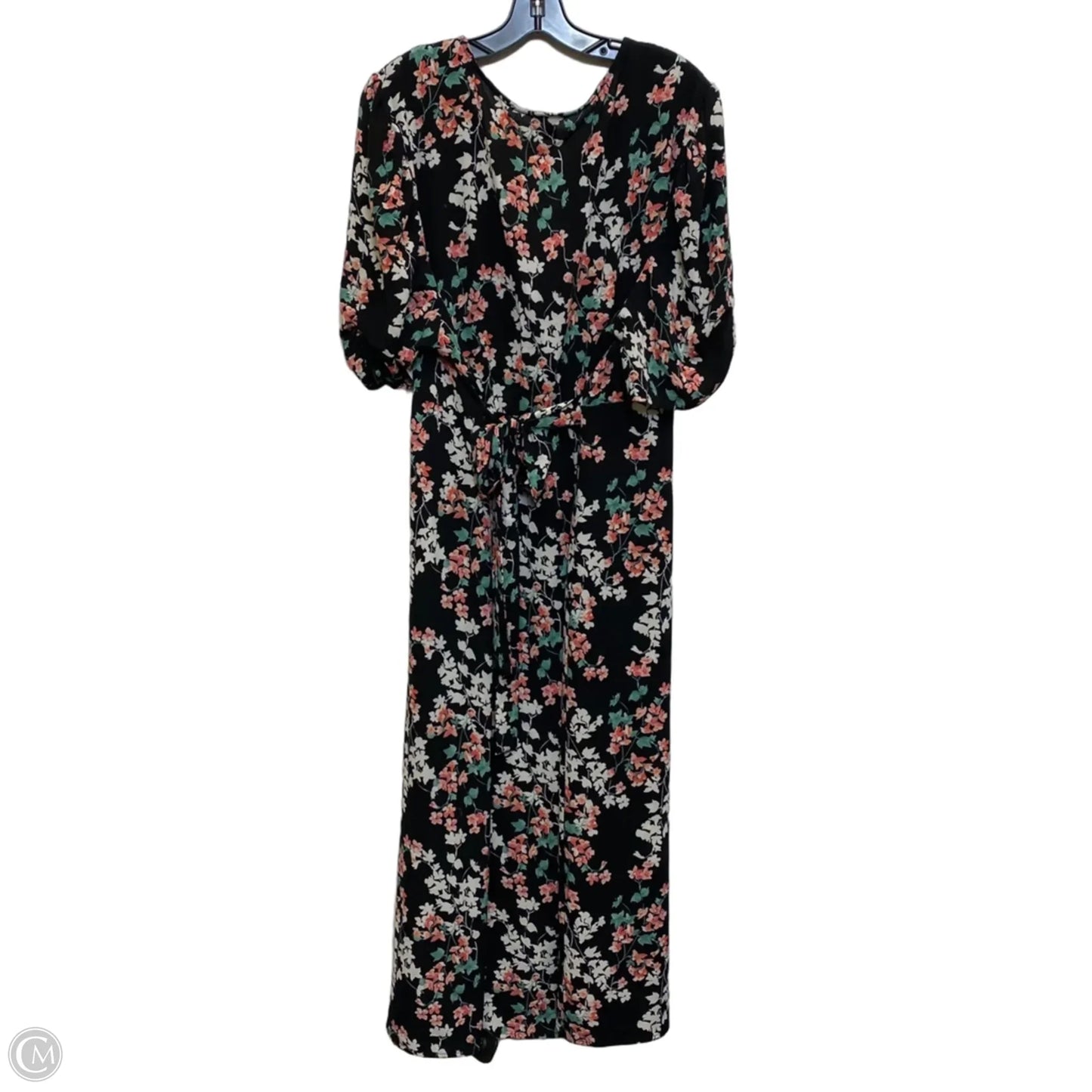 Dress Casual Maxi By Cato In Black & Green, Size: 4x