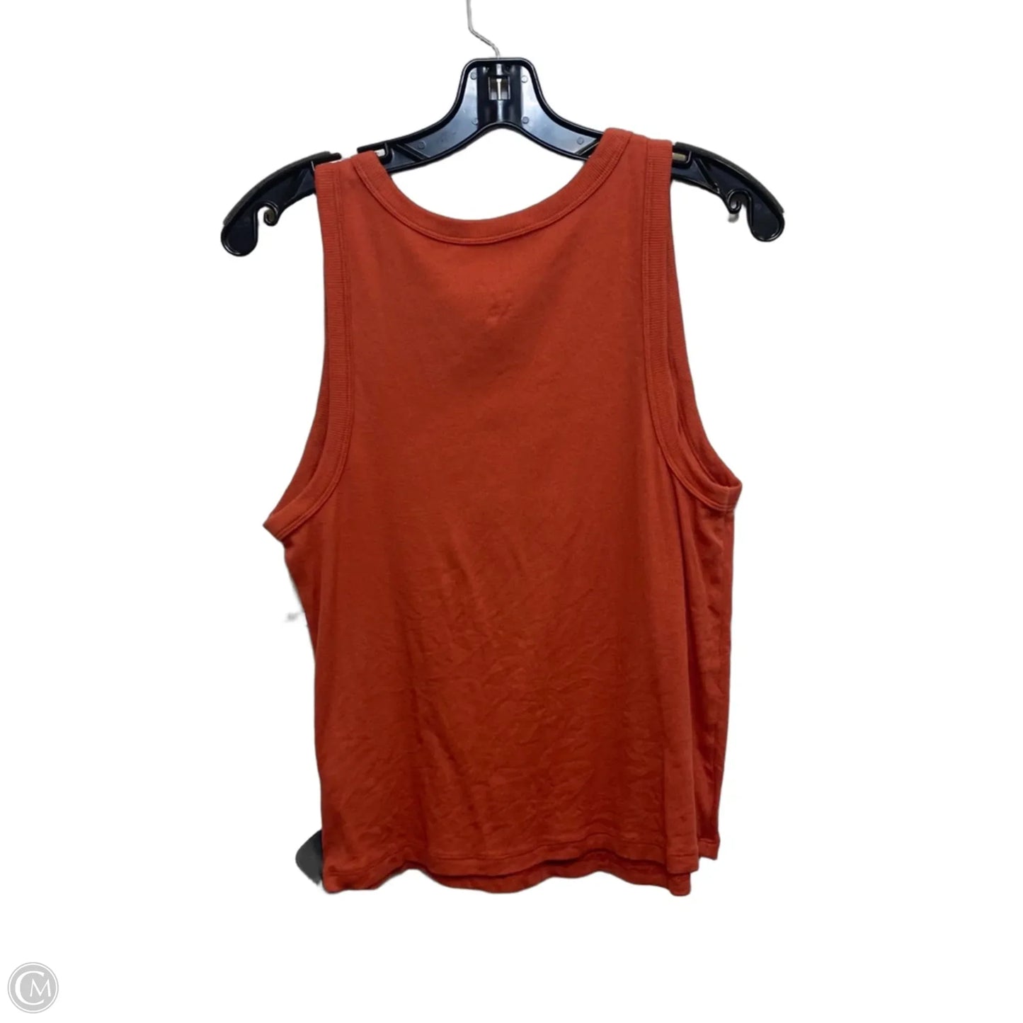 Top Sleeveless Basic By A New Day In Orange, Size: Xxl