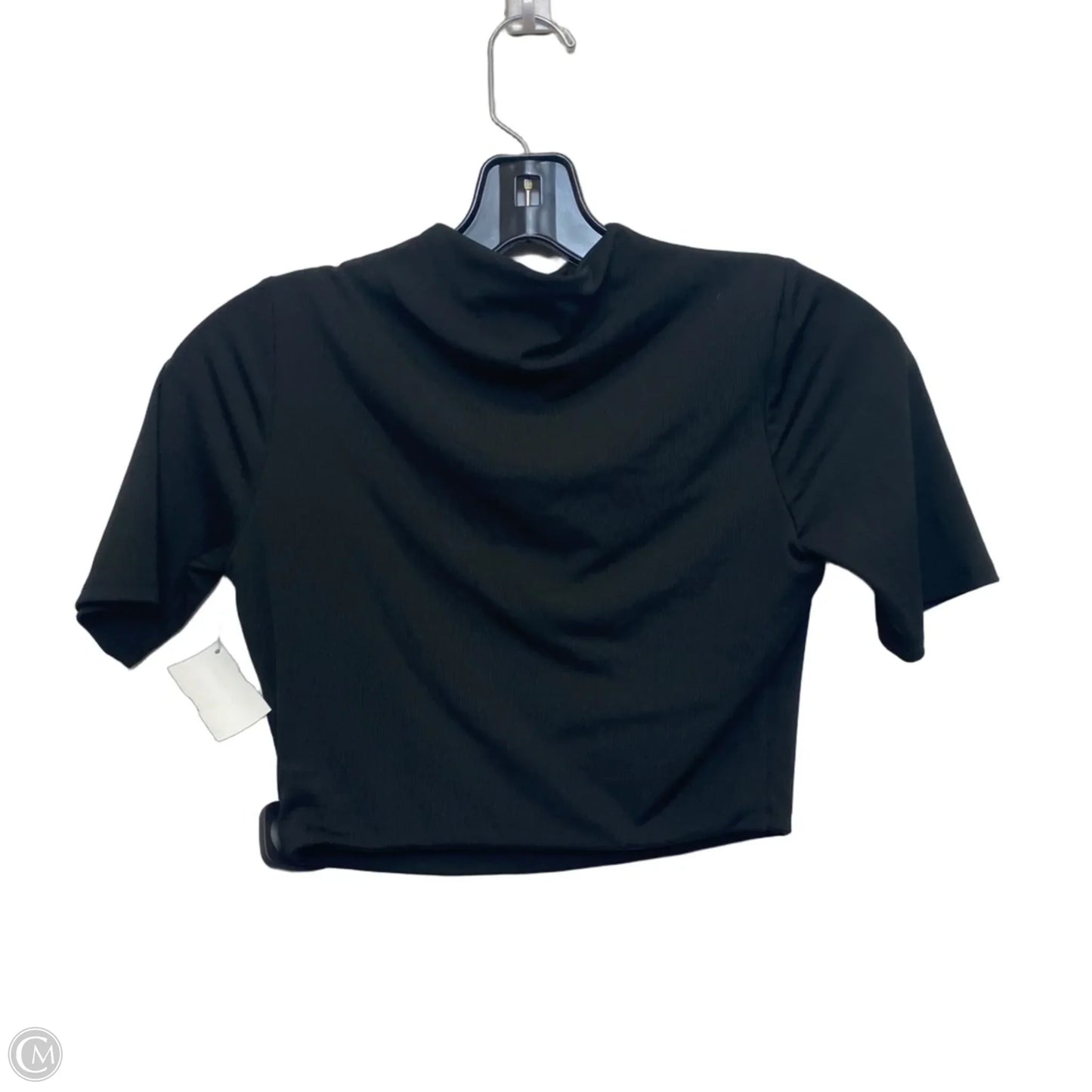 Top Short Sleeve By Nakedwardrobe In Black, Size: M