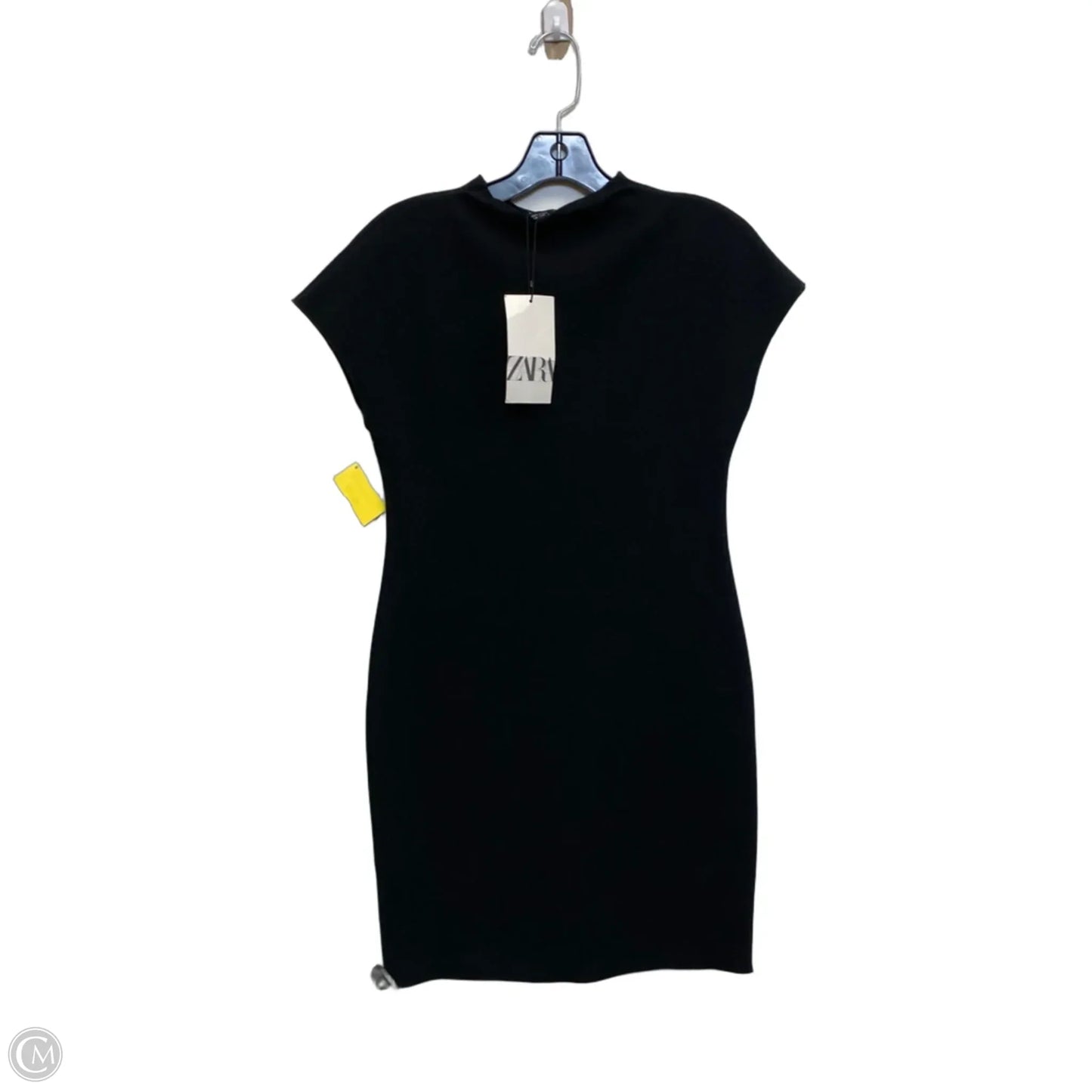 Dress Sweater By Zara In Black, Size: 0