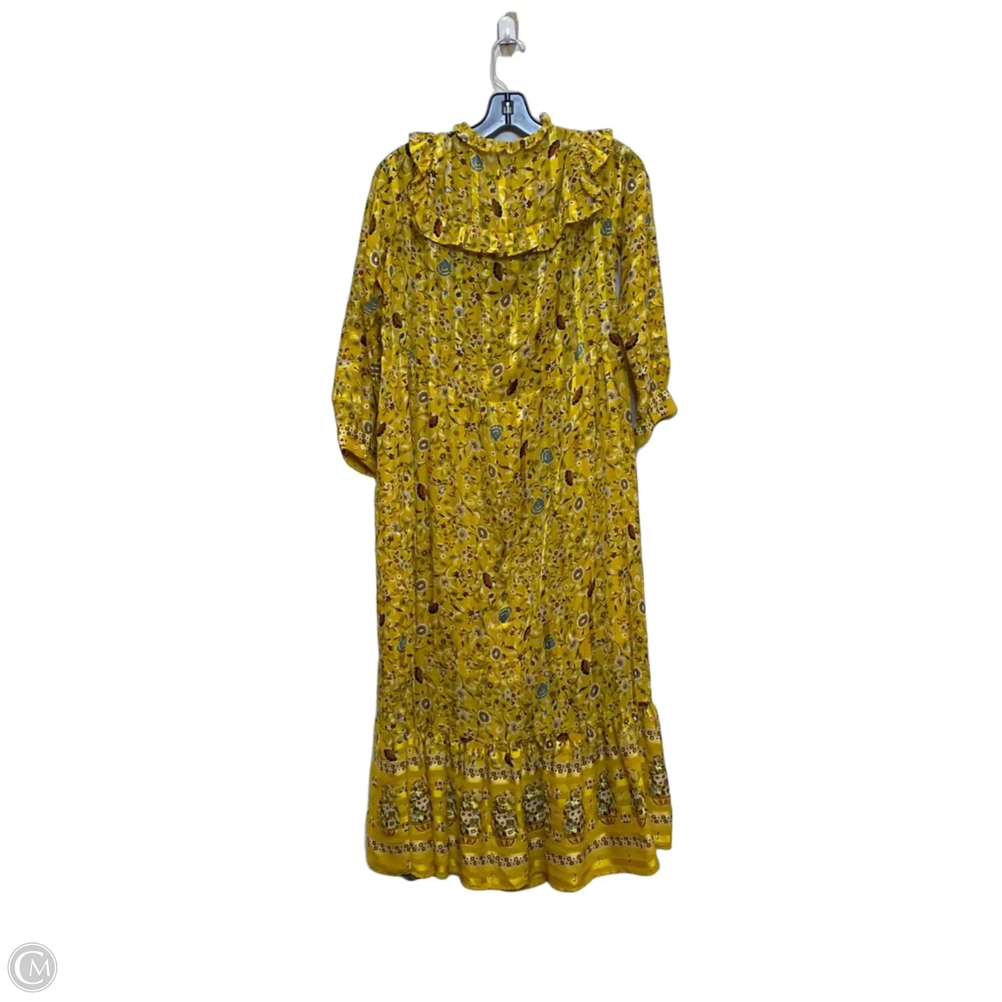 Dress Casual Maxi By Zara In Yellow, Size: S