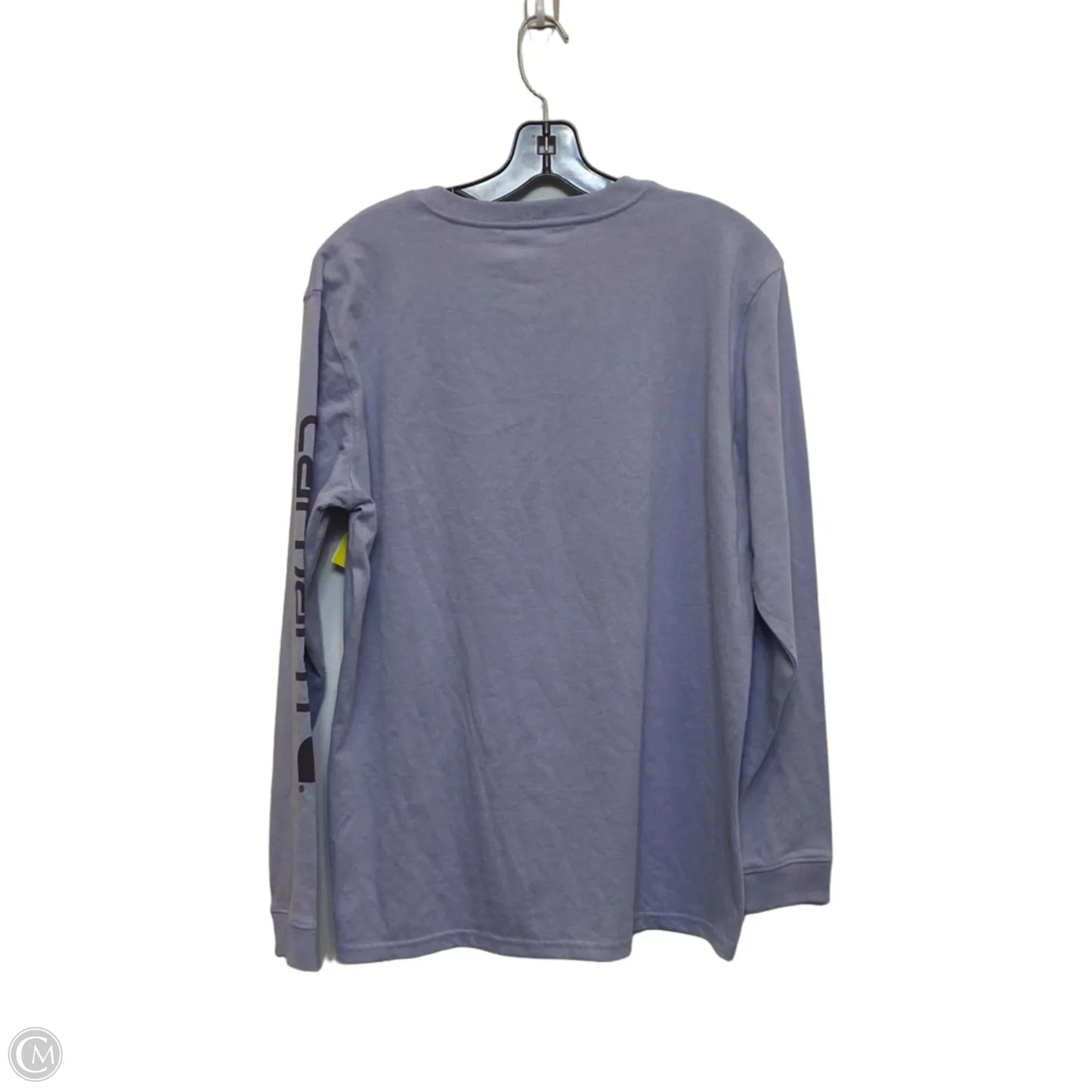 Top Long Sleeve By Carhartt In Purple, Size: L