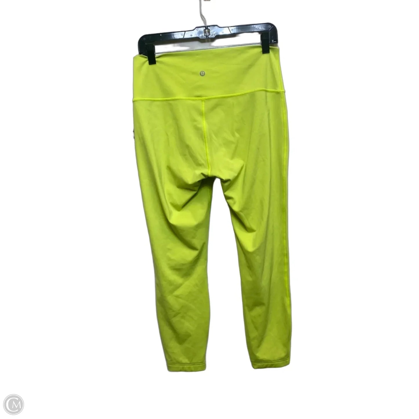 Athletic Leggings Designer By Lululemon In Green, Size: 10