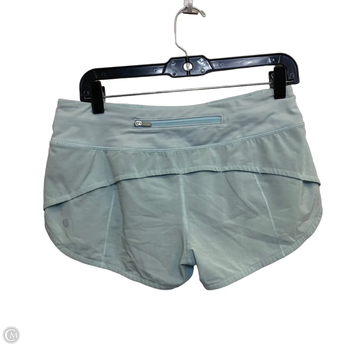 Athletic Shorts Designer By Lululemon In Blue, Size: 6