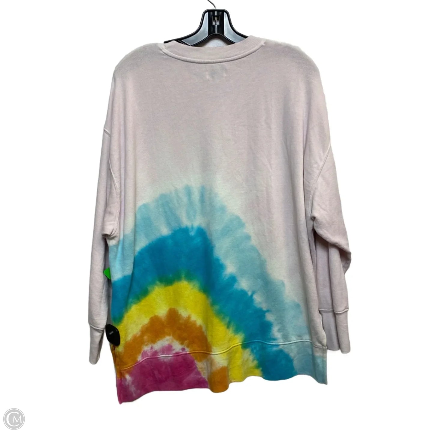 Sweatshirt Crewneck By Crown And Ivy In Rainbow Print, Size: S