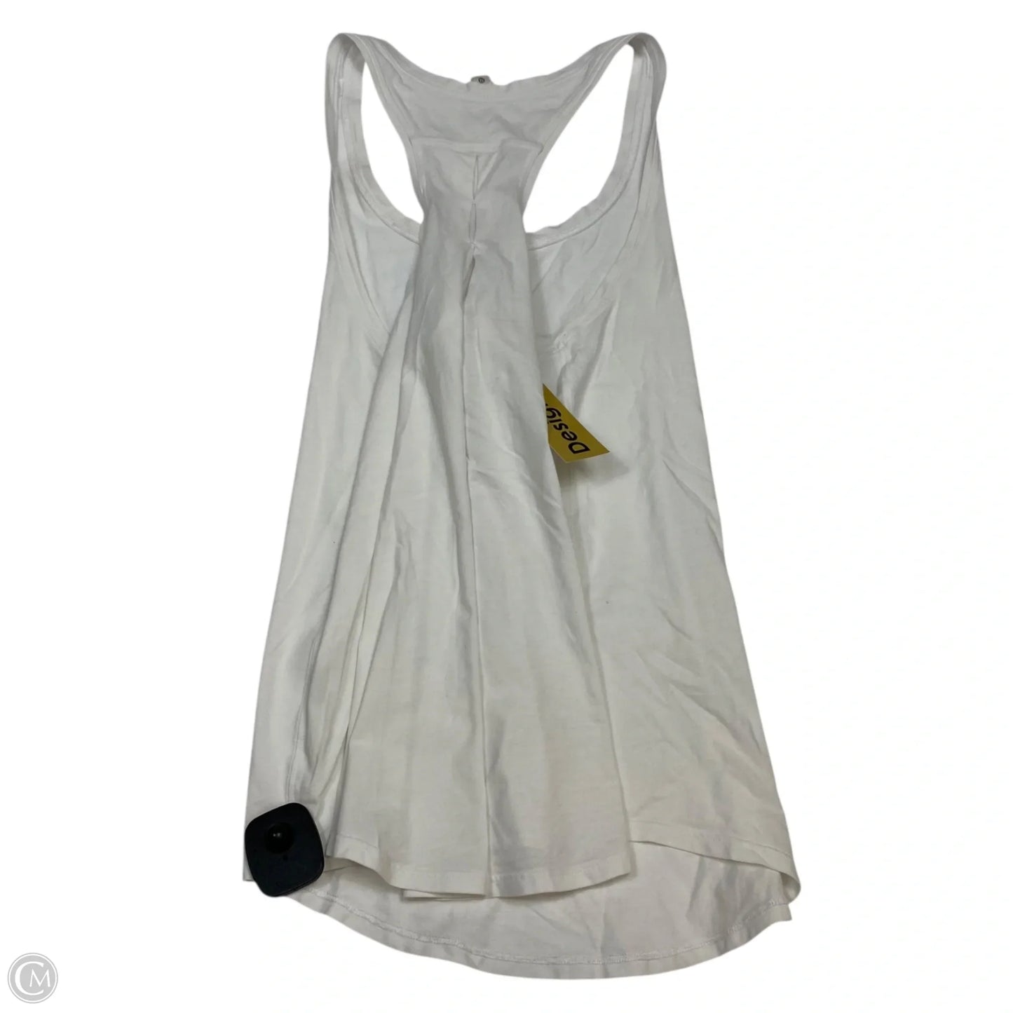 Athletic Tank Top By Lululemon In White, Size: M