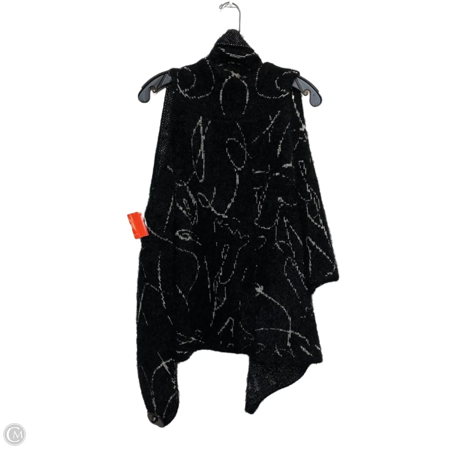 Vest Sweater By Tr In Black, Size: Osfm