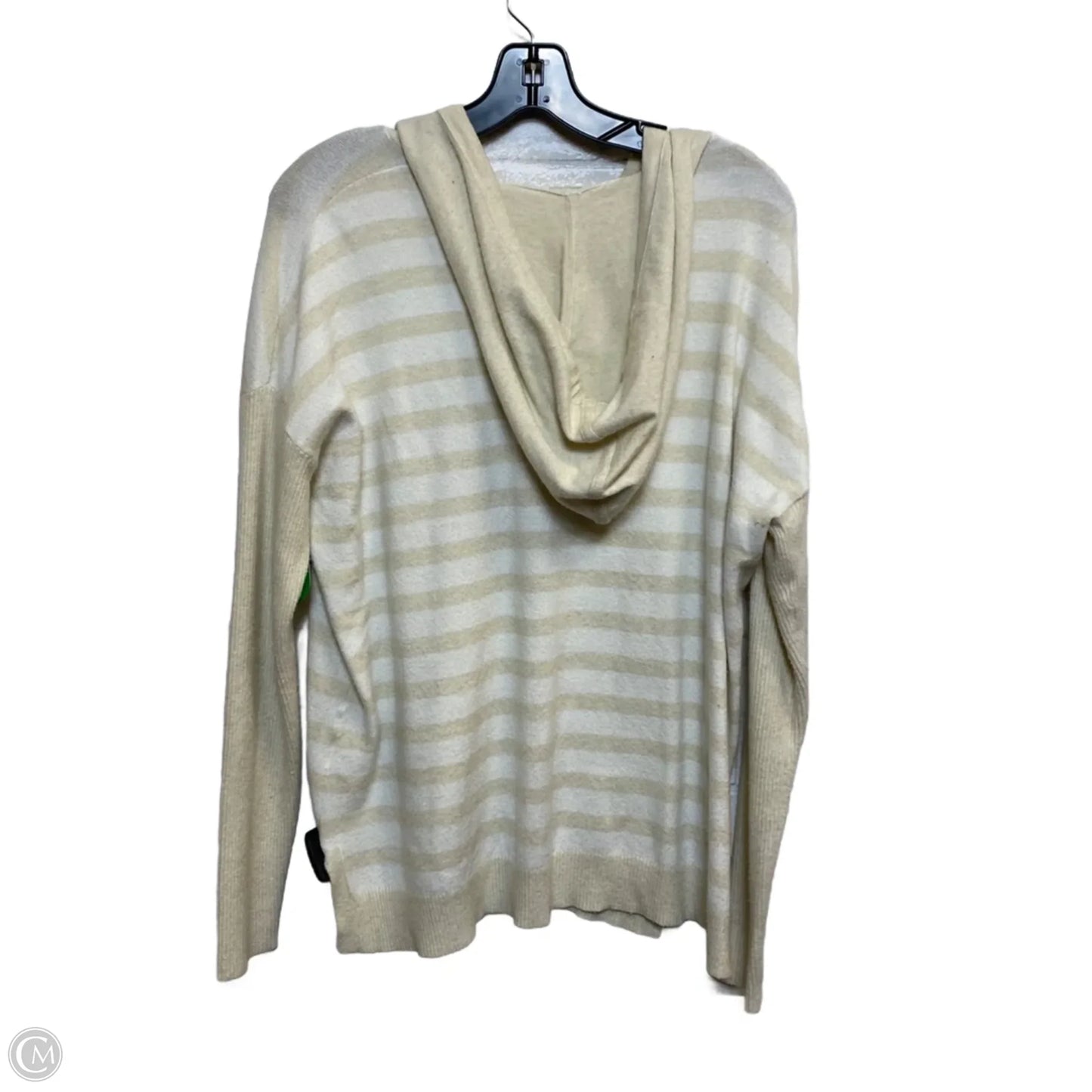 Sweater By Caslon In Cream & White, Size: L
