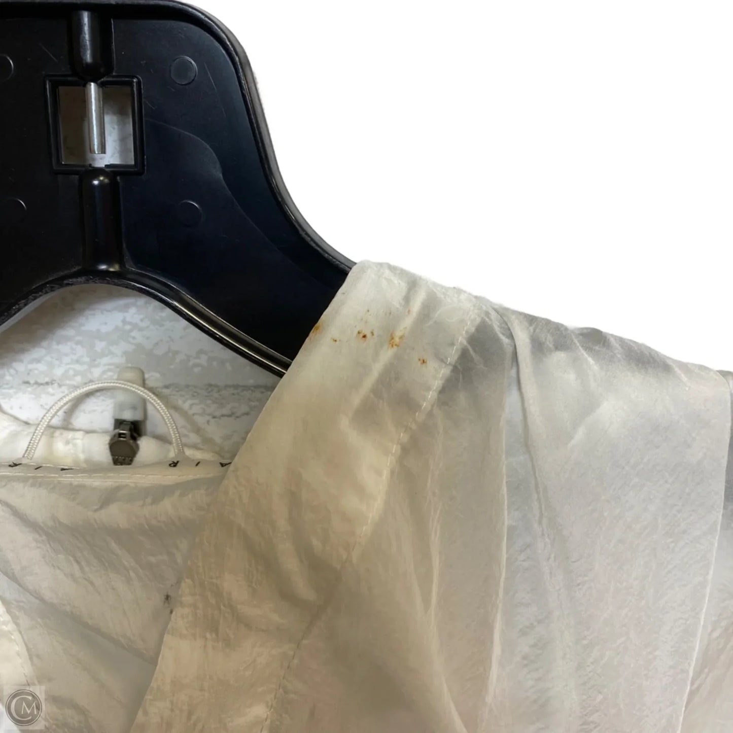 Athletic Top Long Sleeve Hoodie By Nike Apparel In White, Size: S