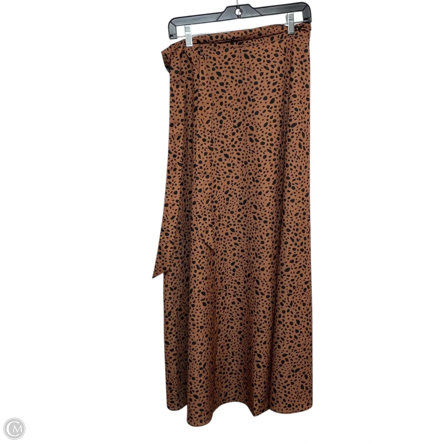 Skirt Maxi By Shein In Black & Brown, Size: L
