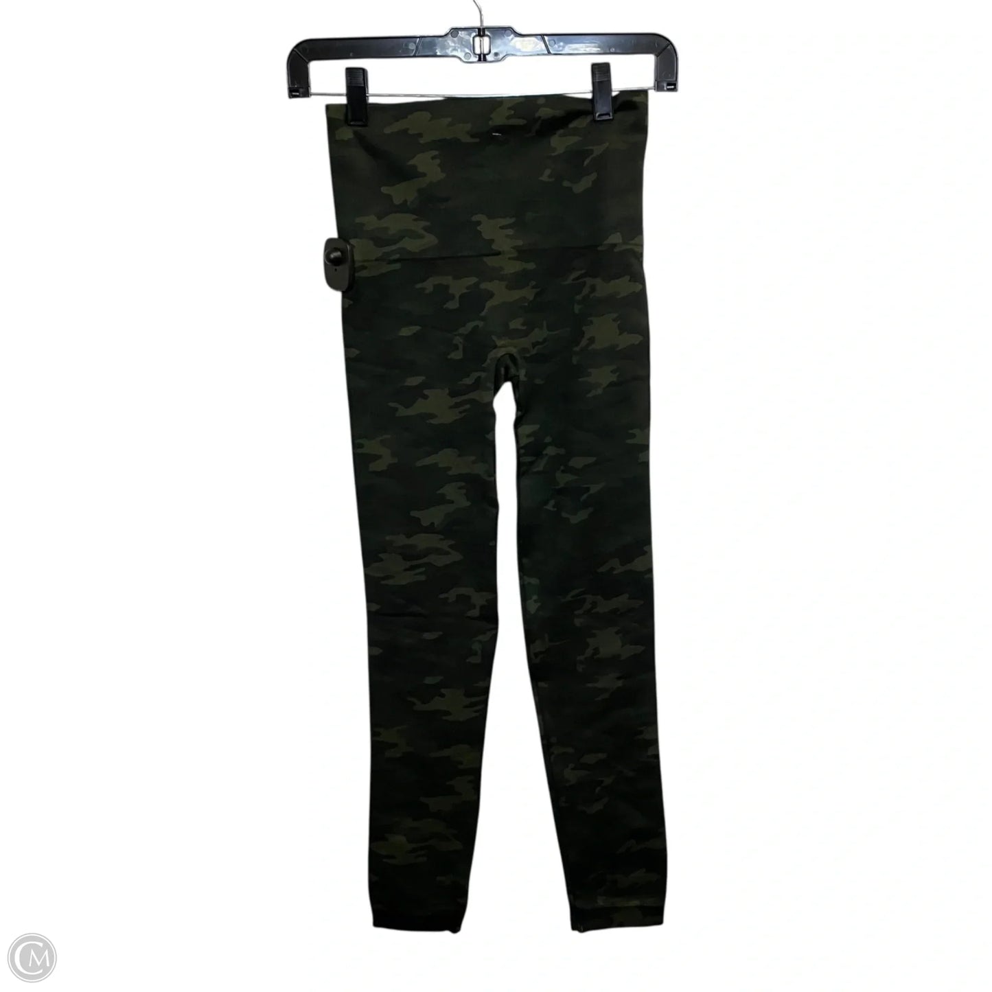 Athletic Leggings By Spanx In Green, Size: M