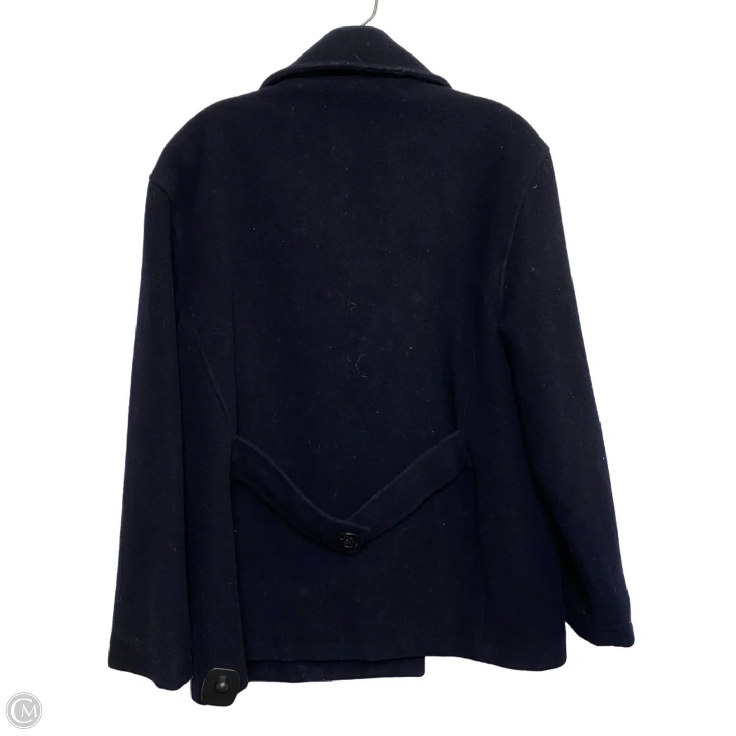 Coat Peacoat By American Eagle In Blue, Size: M