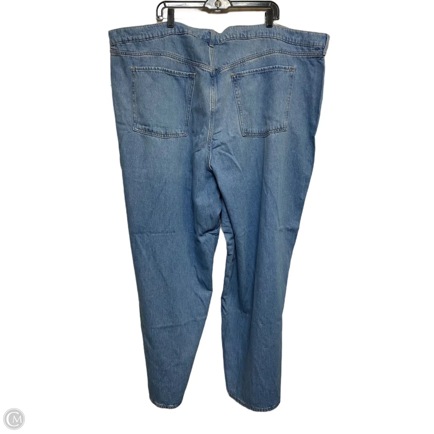 Jeans Straight By Old Navy In Blue Denim, Size: 28