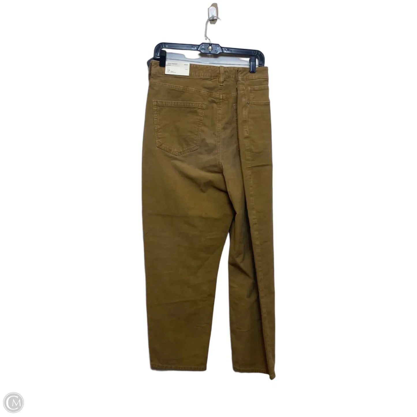 Pants Corduroy By American Eagle In Tan, Size: 18