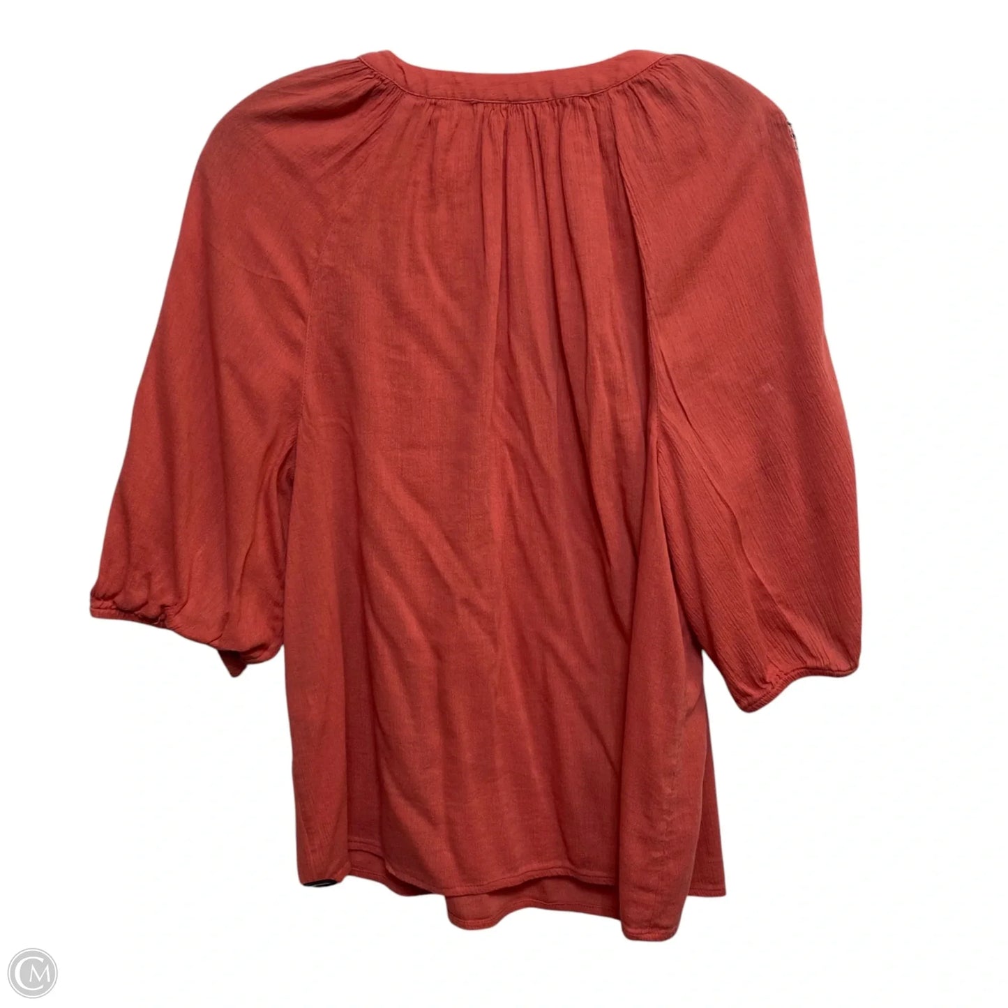 Top 3/4 Sleeve By J. Jill In Orange, Size: Mp