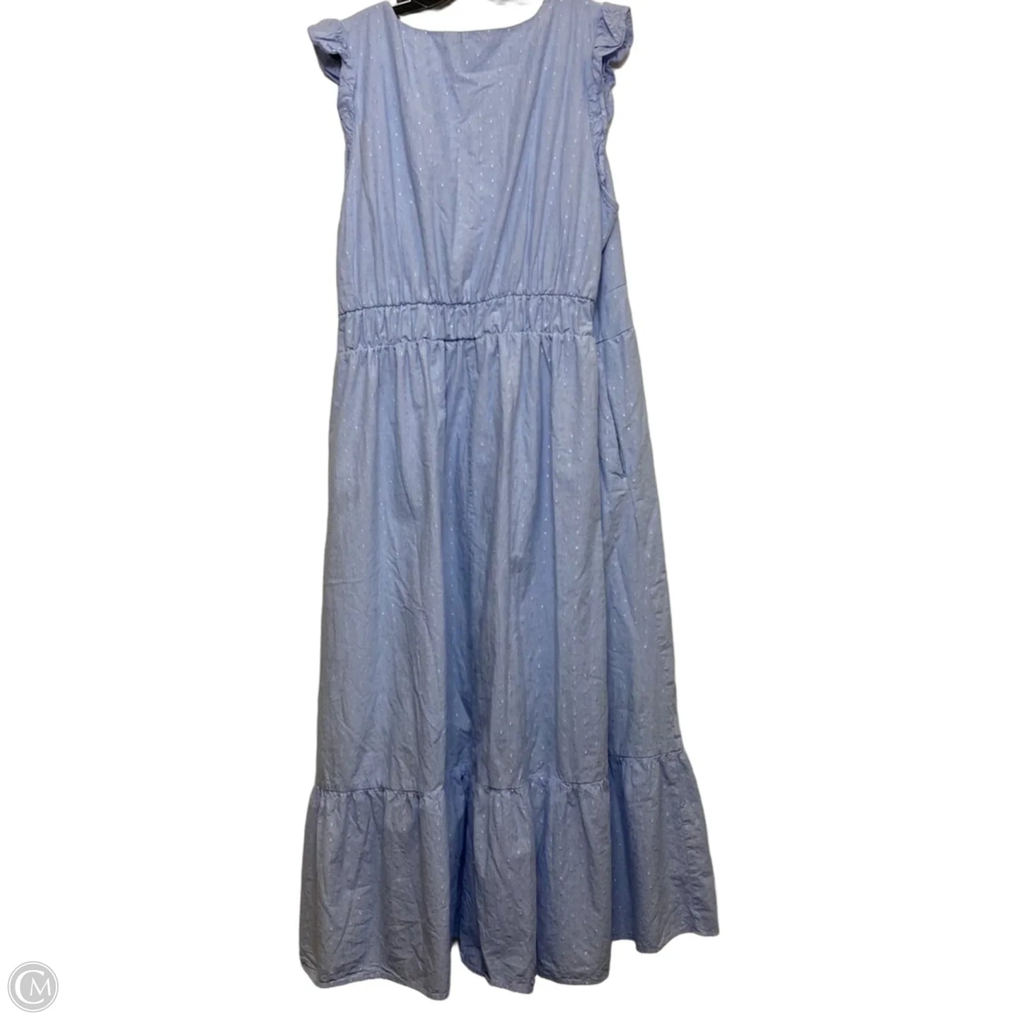 Dress Casual Maxi By Lane Bryant In Blue & White, Size: 4x
