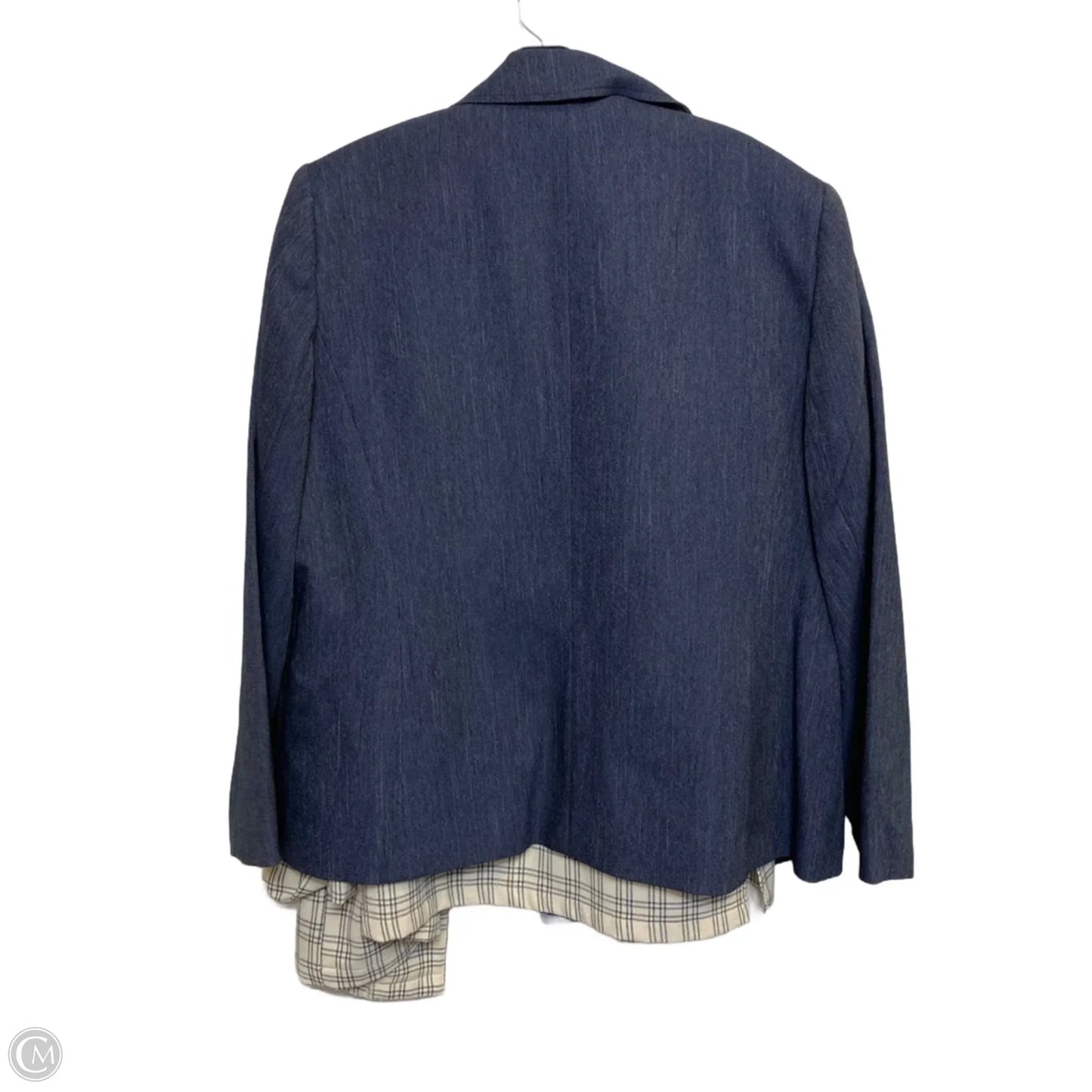 Blazer By Kasper In Blue, Size: Xl