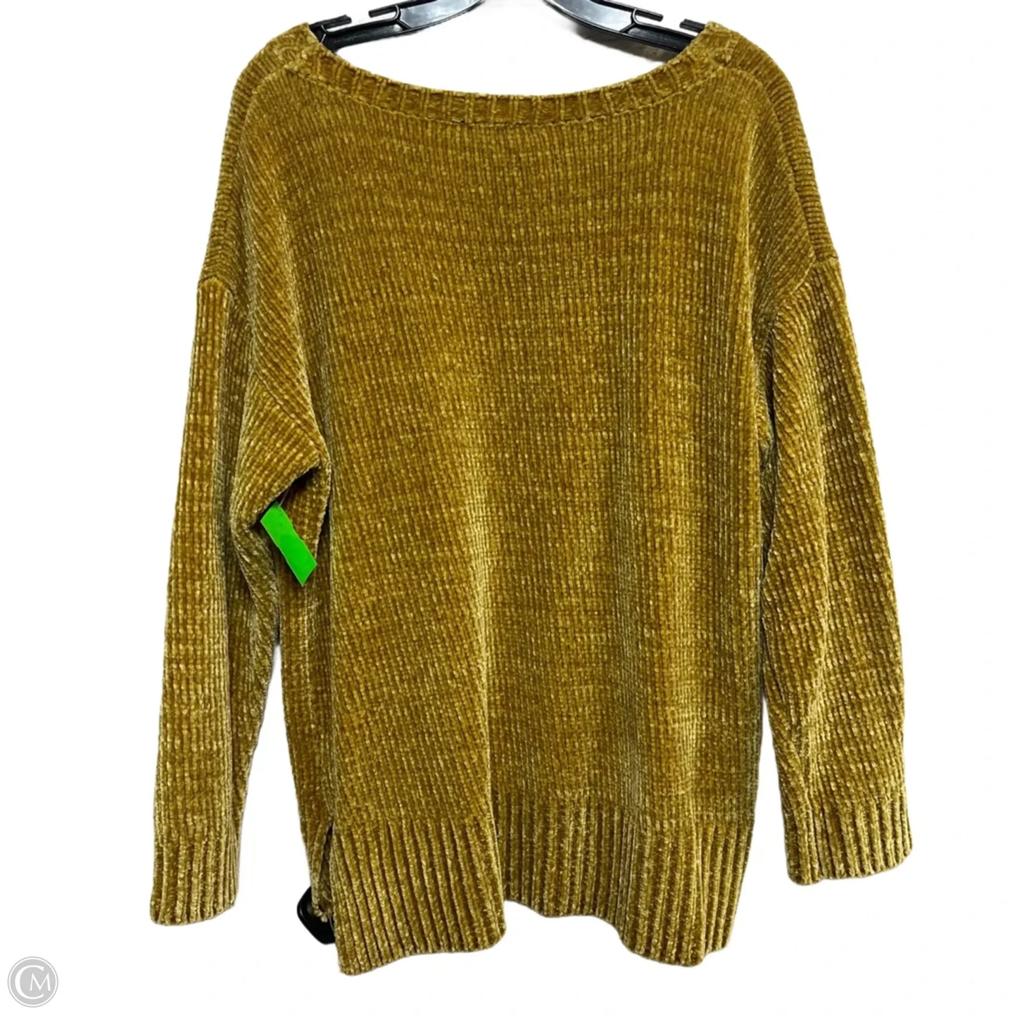 Sweater By Jones New York In Yellow, Size: Xl
