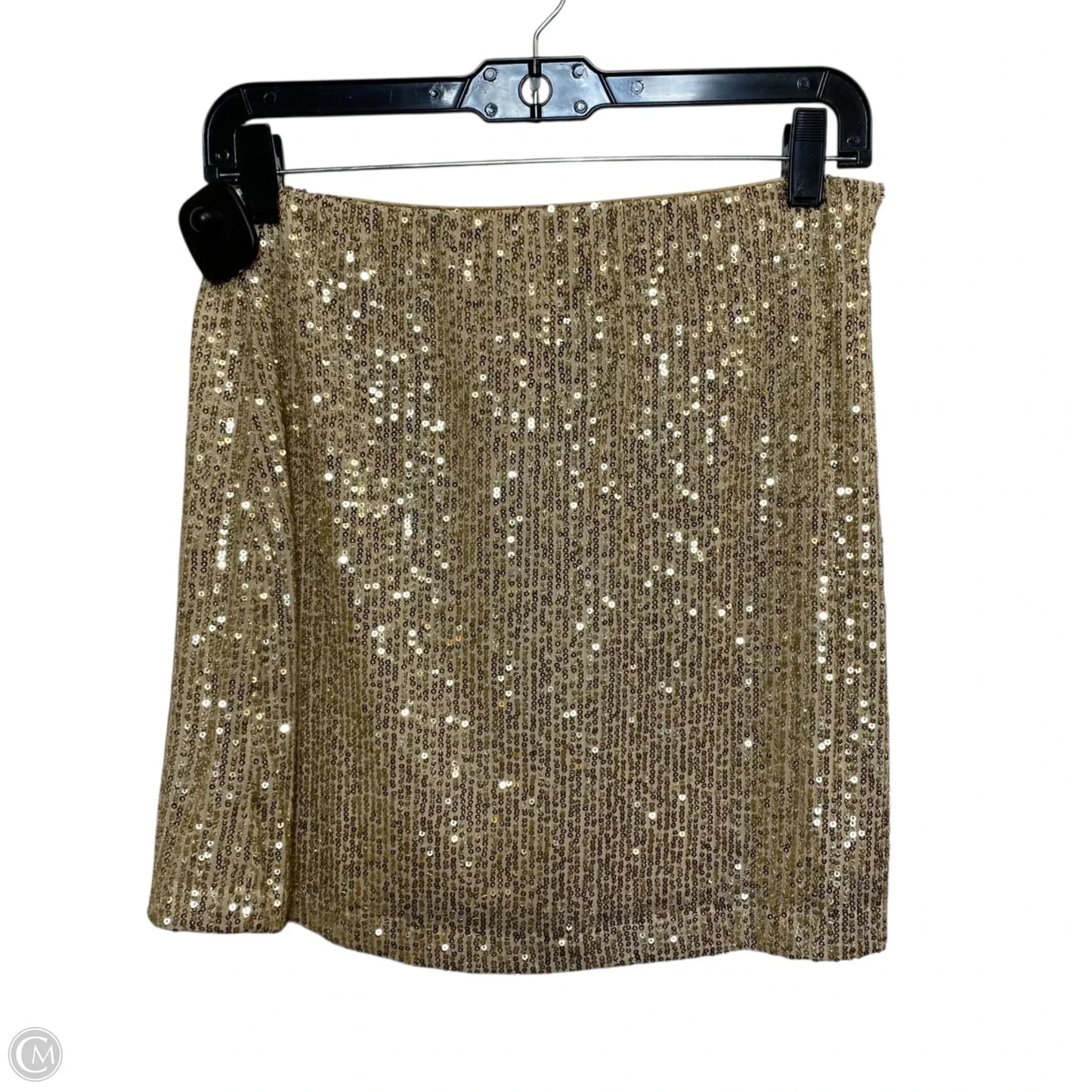 Skirt Mini & Short By Z Supply In Gold, Size: M