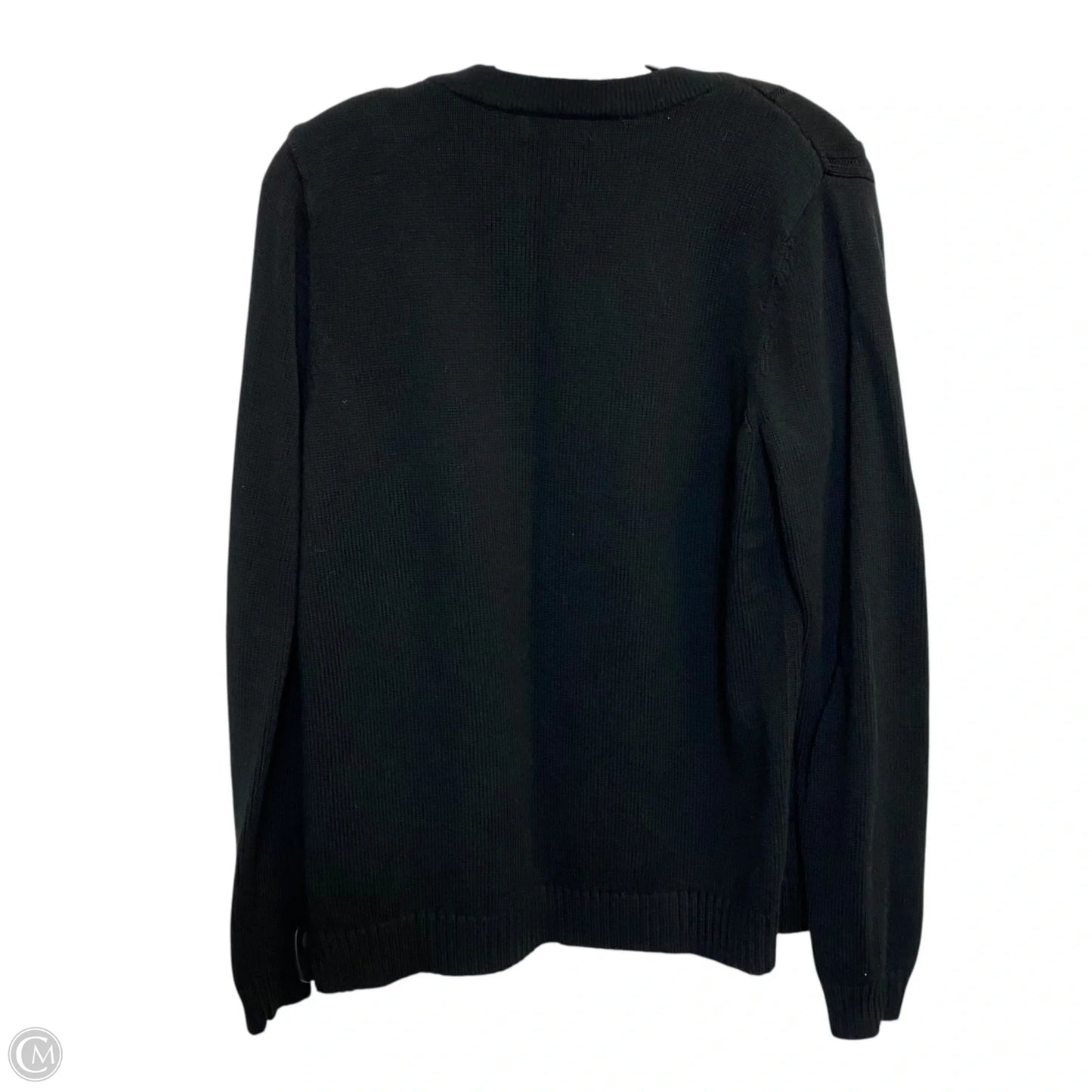 Sweater Cardigan By Merona In Black, Size: Xxl