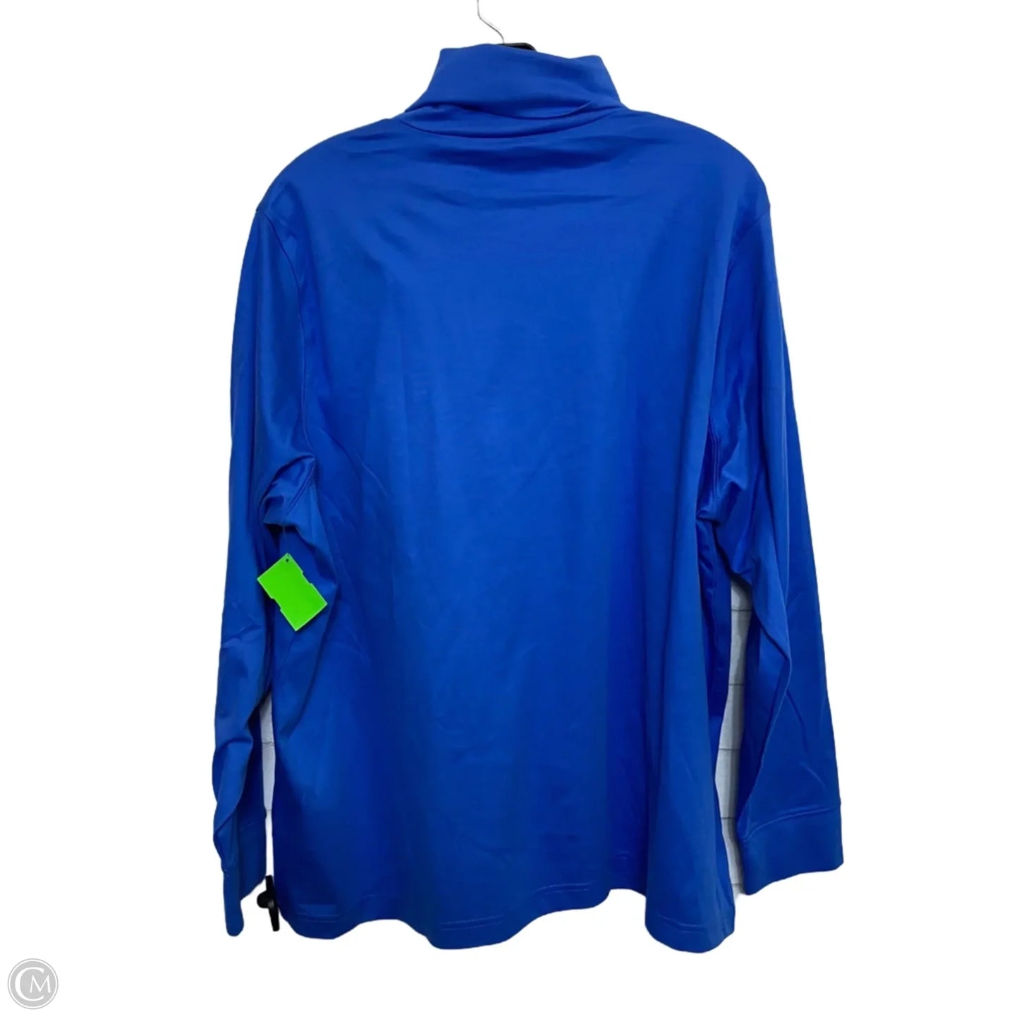 Top Long Sleeve Basic By Lands End In Blue, Size: 2x