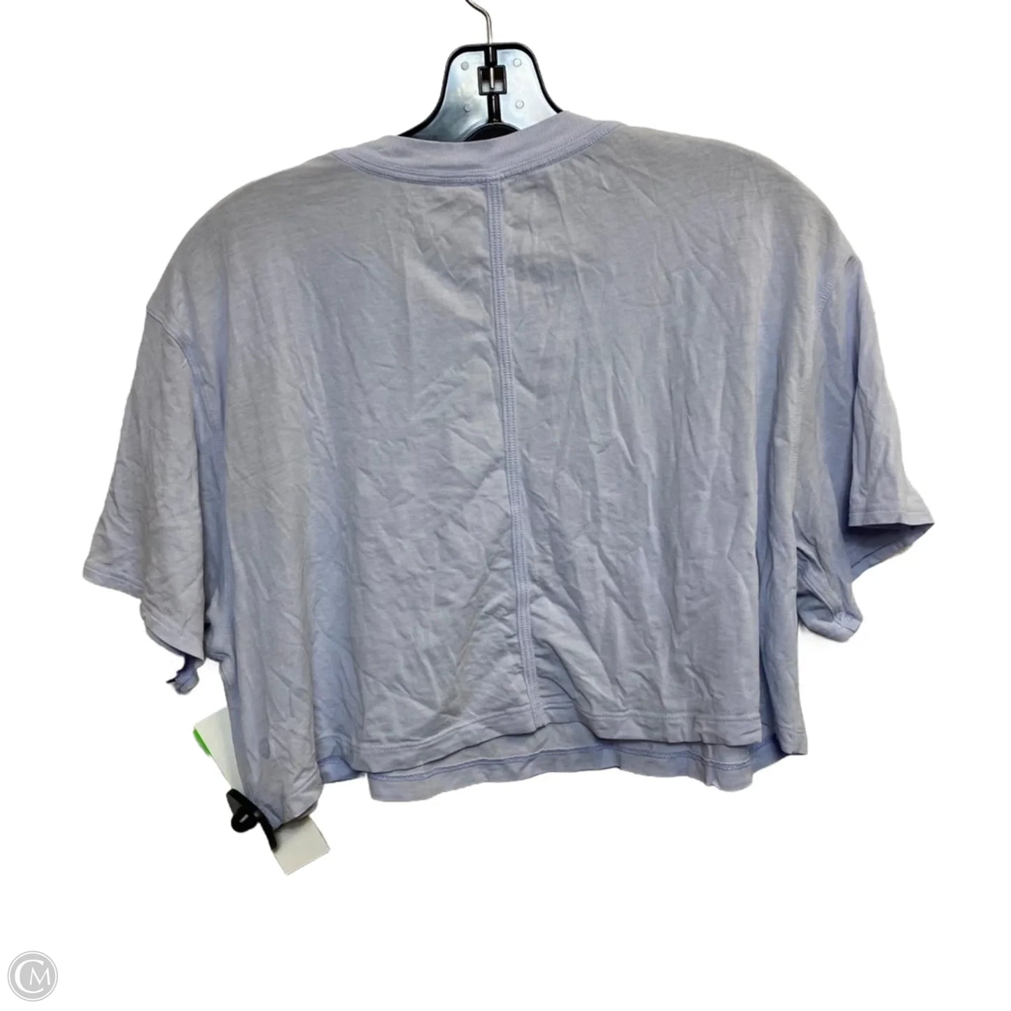 Athletic Top Short Sleeve By Lululemon In Purple, Size: S