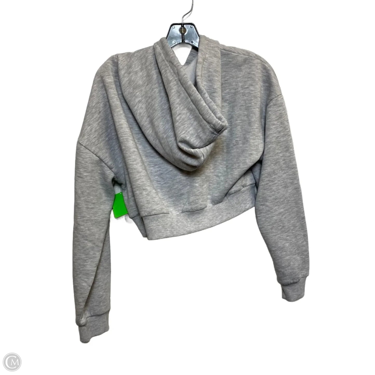 Sweatshirt Hoodie By Forever 21 In Grey, Size: L