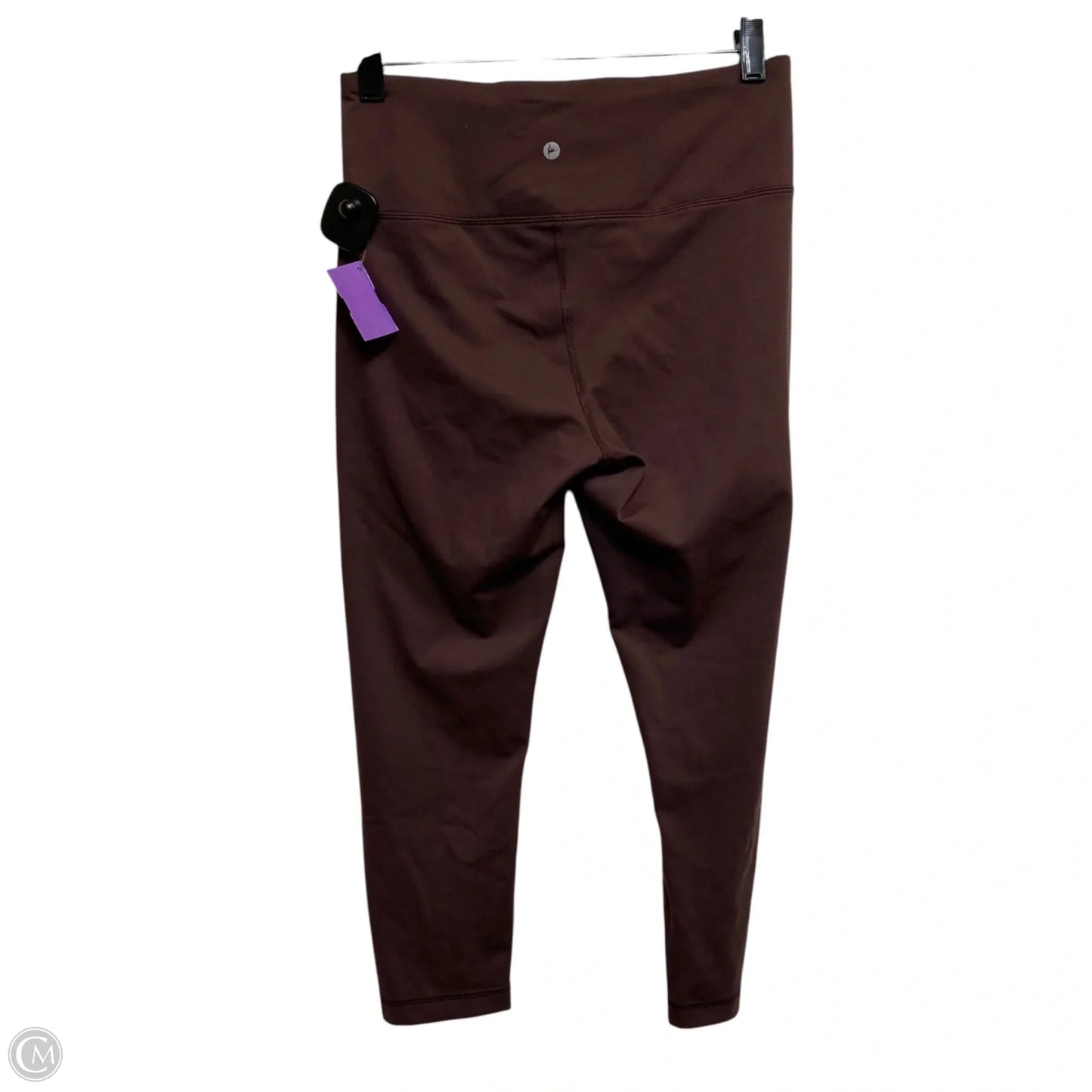Athletic Leggings By 90 Degrees By Reflex In Brown, Size: M