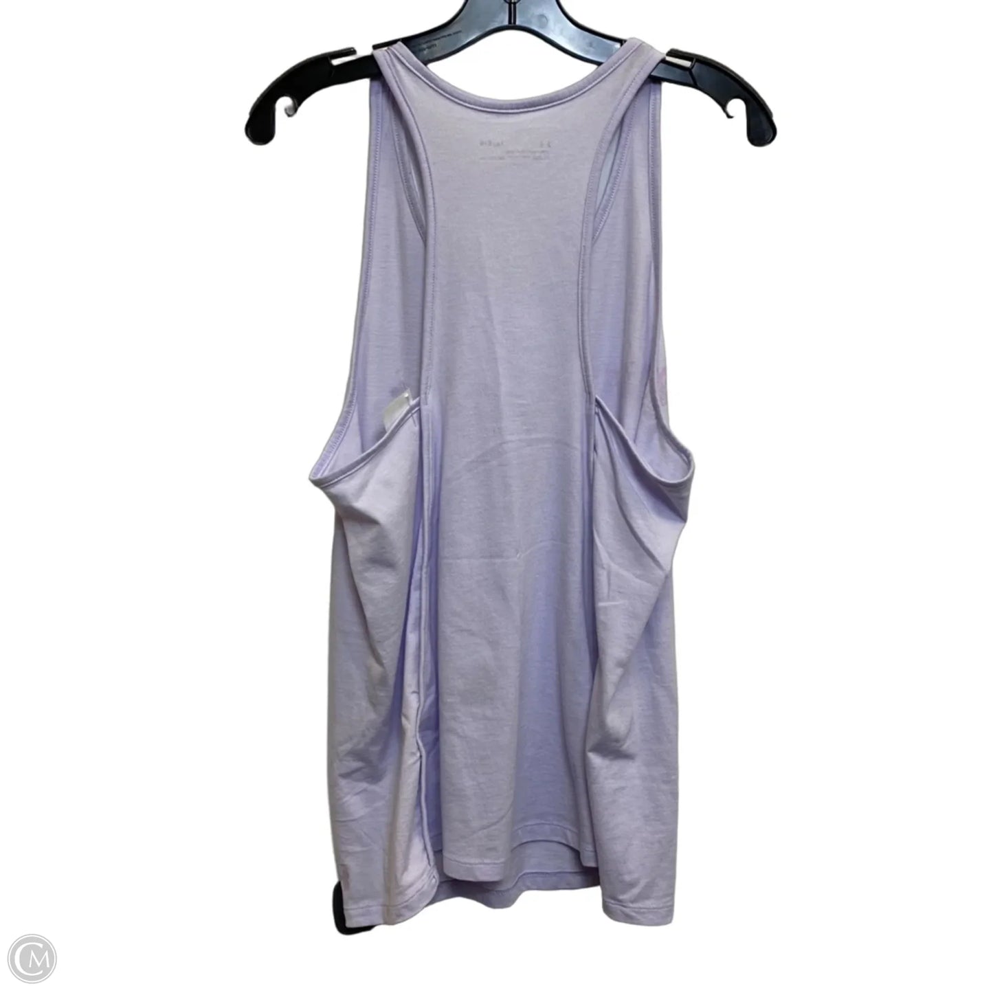 Athletic Tank Top By Under Armour In Purple, Size: L