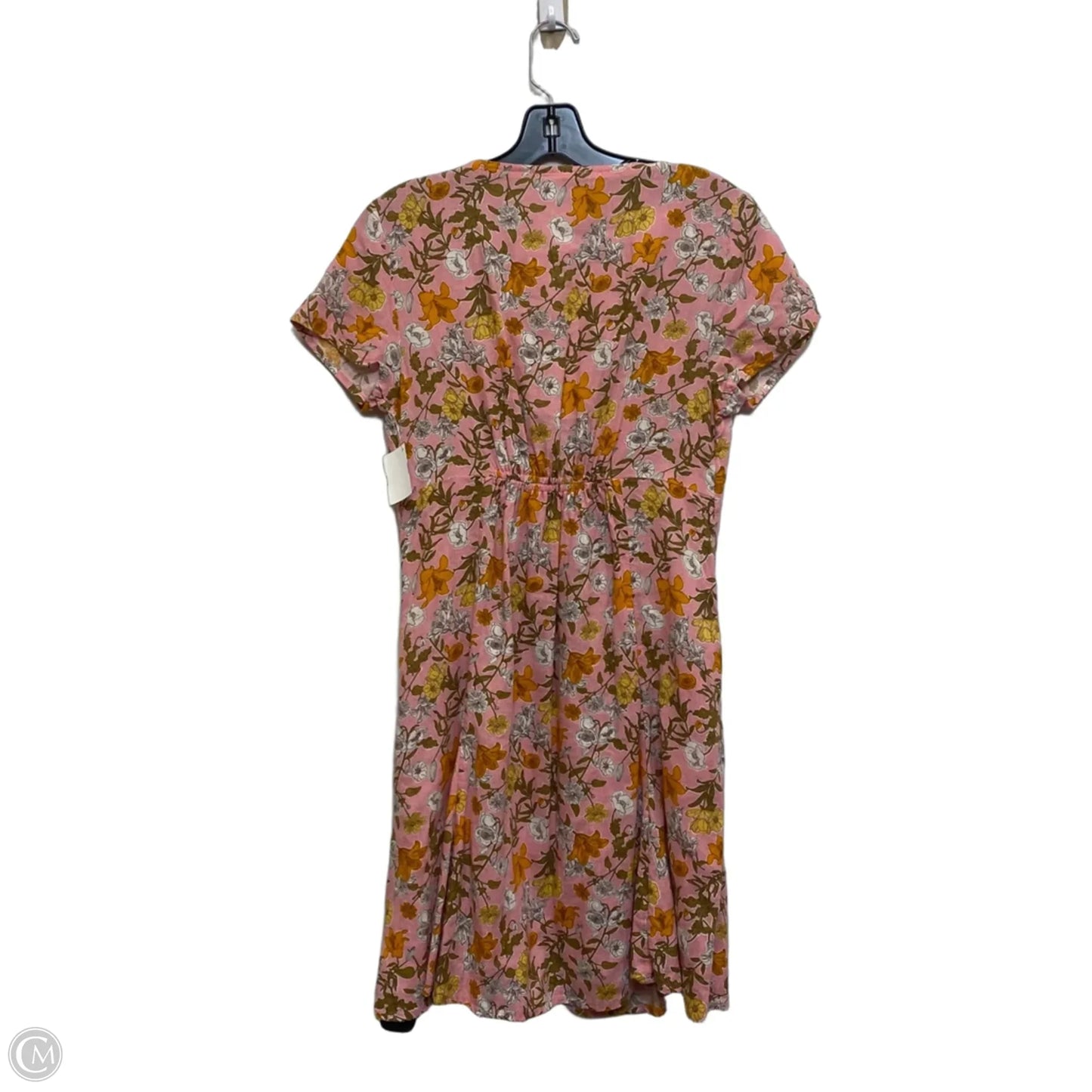 Dress Casual Short By Cynthia Rowley In Green & Pink, Size: S