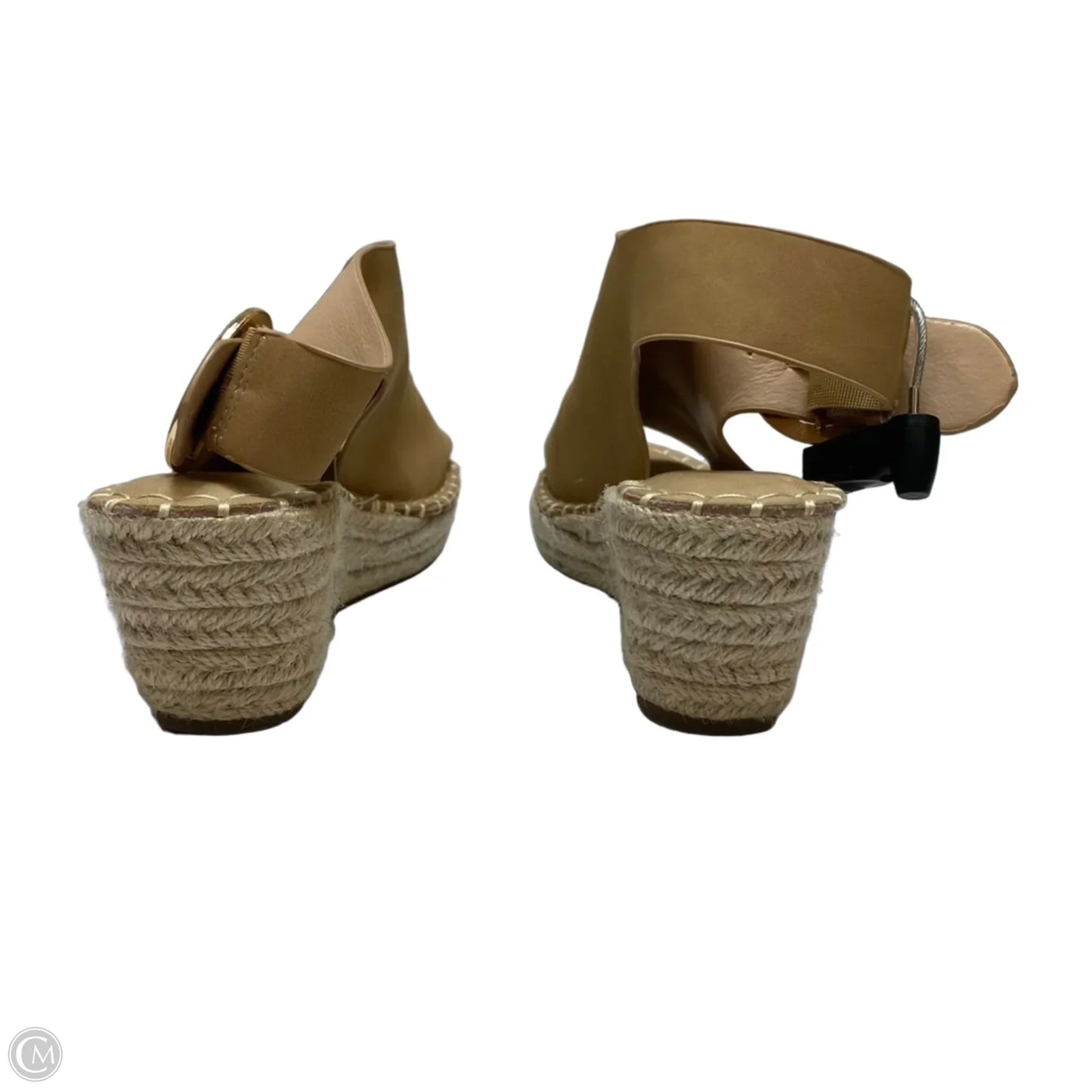 Sandals Heels Wedge By Catherine Malandrino In Brown, Size: 6.5