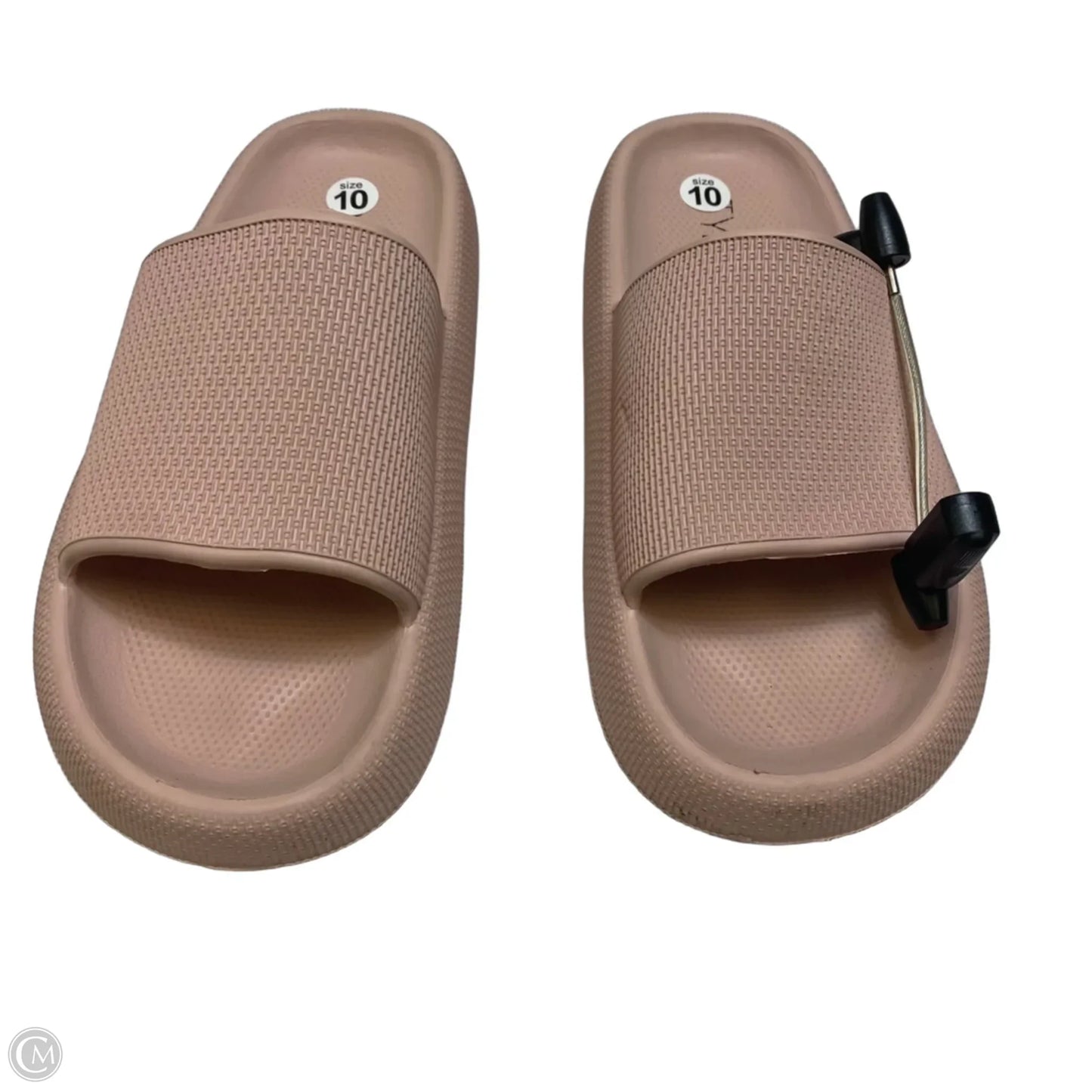 Sandals Flats By Stylus In Pink, Size: 10