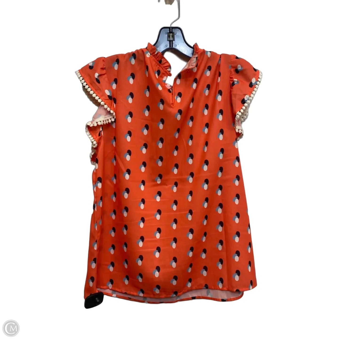 Top Sleeveless By Thml In Orange, Size: M